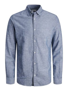 Jack & Jones PlusSize Langarmhemd JJELINEN BLEND SHIRT LS SN PLS