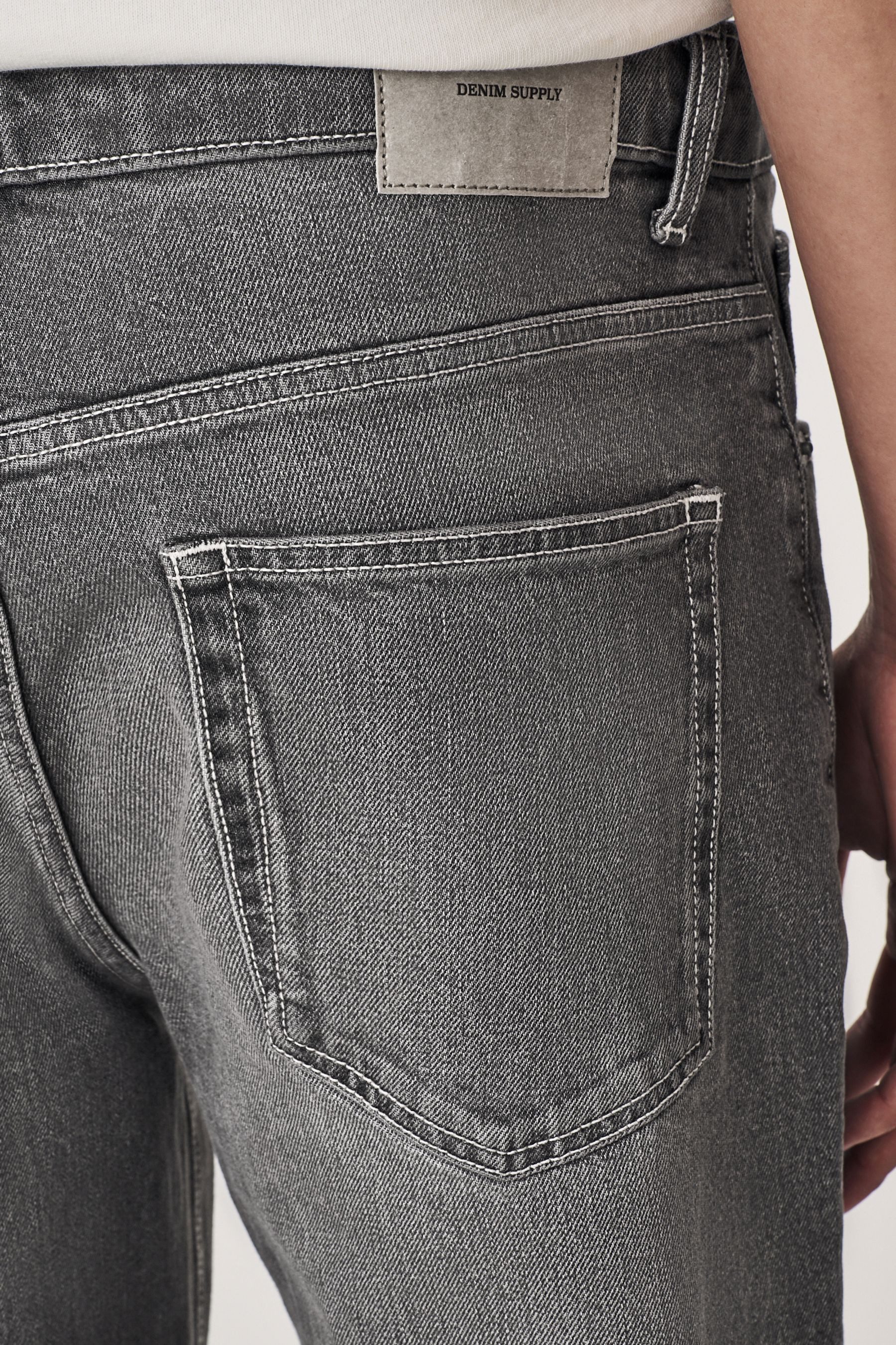 Next Straight-Jeans Authentic Straight Fit Stretchjeans, Vintage-Look (1-tlg)