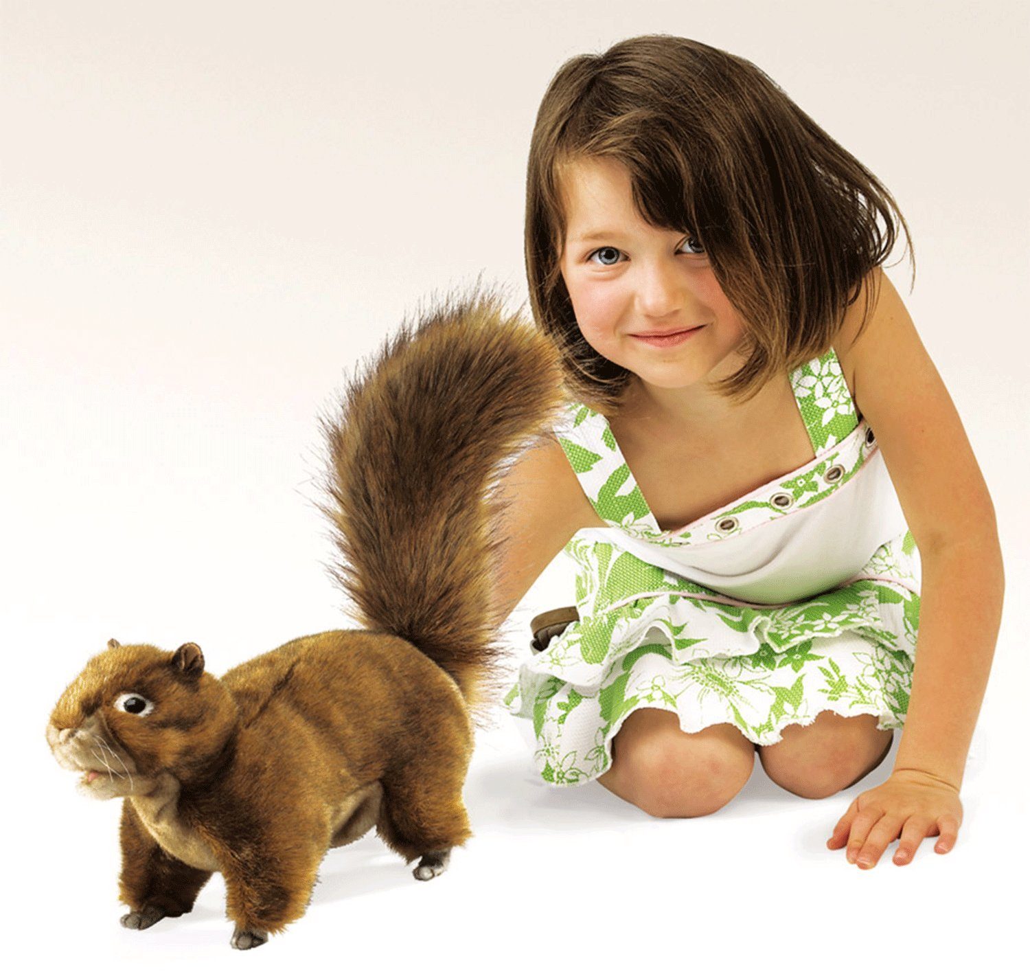 Folkmanis Handpuppen Handpuppe Folkmanis Handpuppe Rotes Eichhörnchen Folkmanis 2880 (Packung)