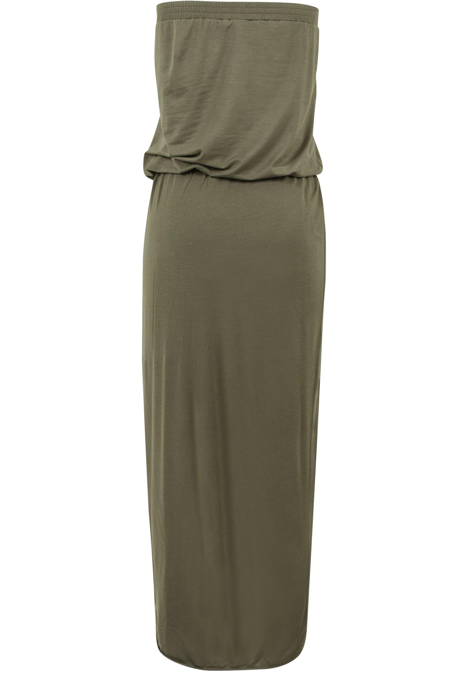 URBAN CLASSICS Shirtkleid Urban Classics Damen Ladies Viscose Bandeau Dress günstig online kaufen