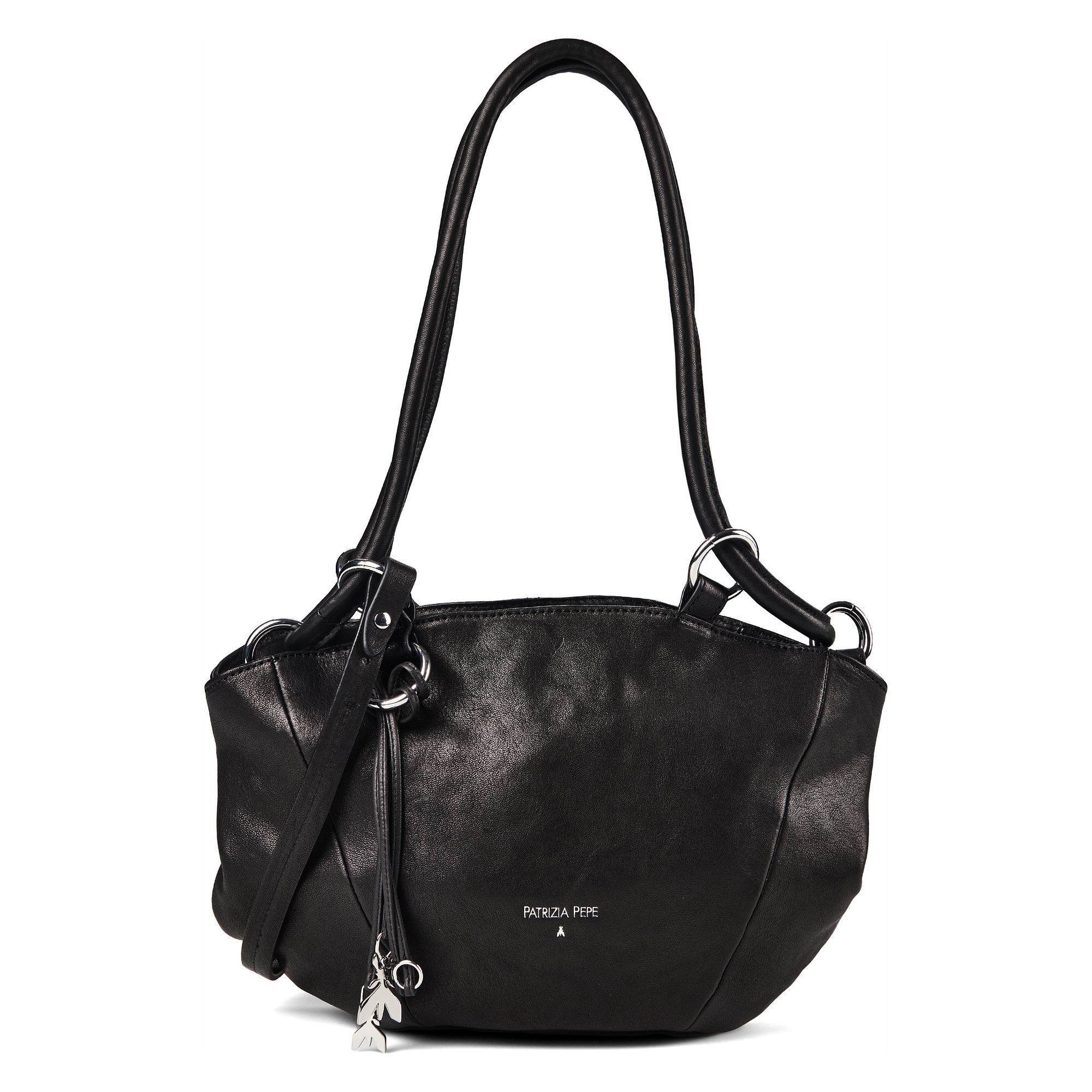 Patrizia Pepe Schultertasche, Leder
