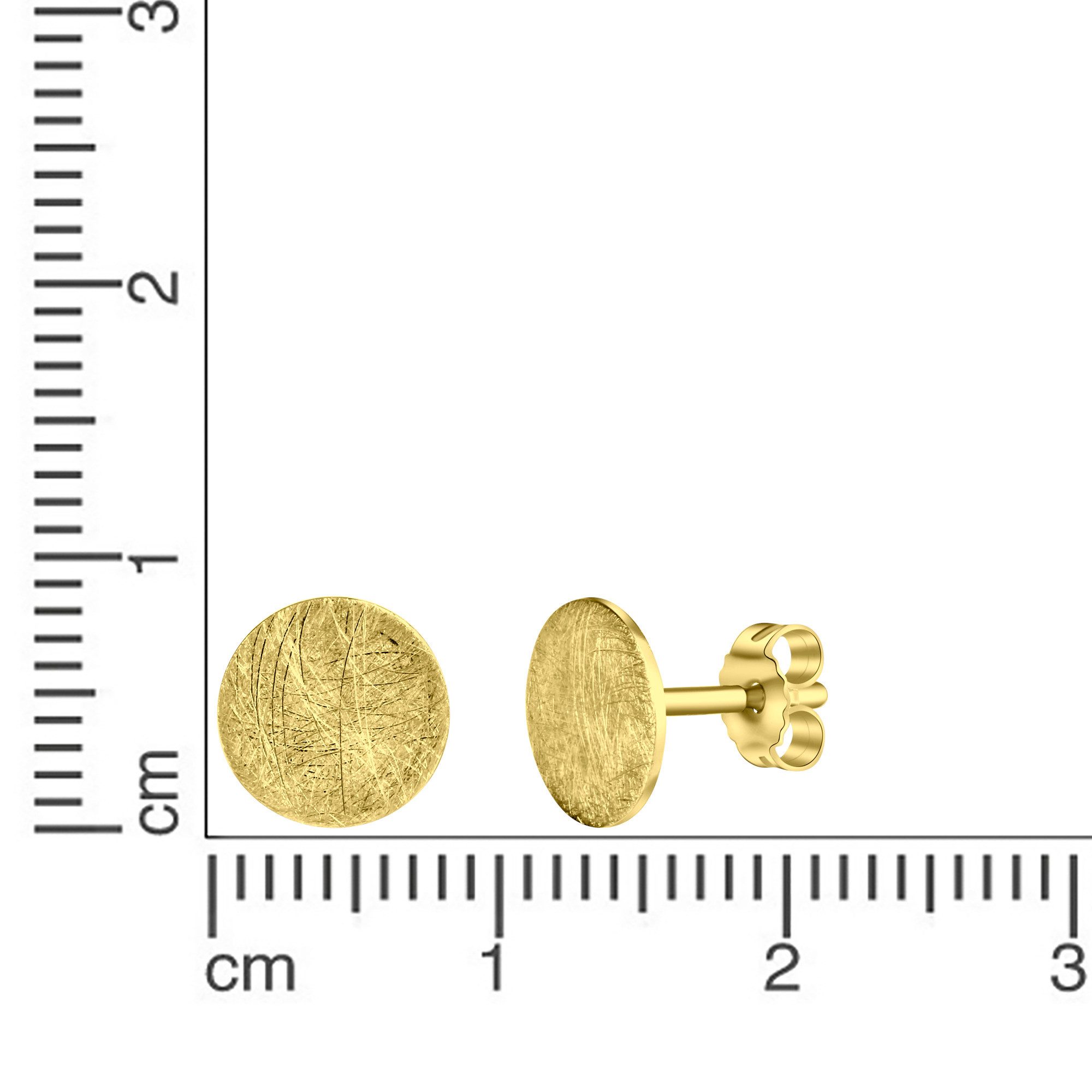 Vivance Paar Ohrstecker 925-Sterling Silber vergoldet günstig online kaufen