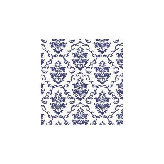 AS4HOME Möbelfolie Möbelfolie Ornamente Barock Weiss Blau - 45 cm x Muster: Schnörkelmuster