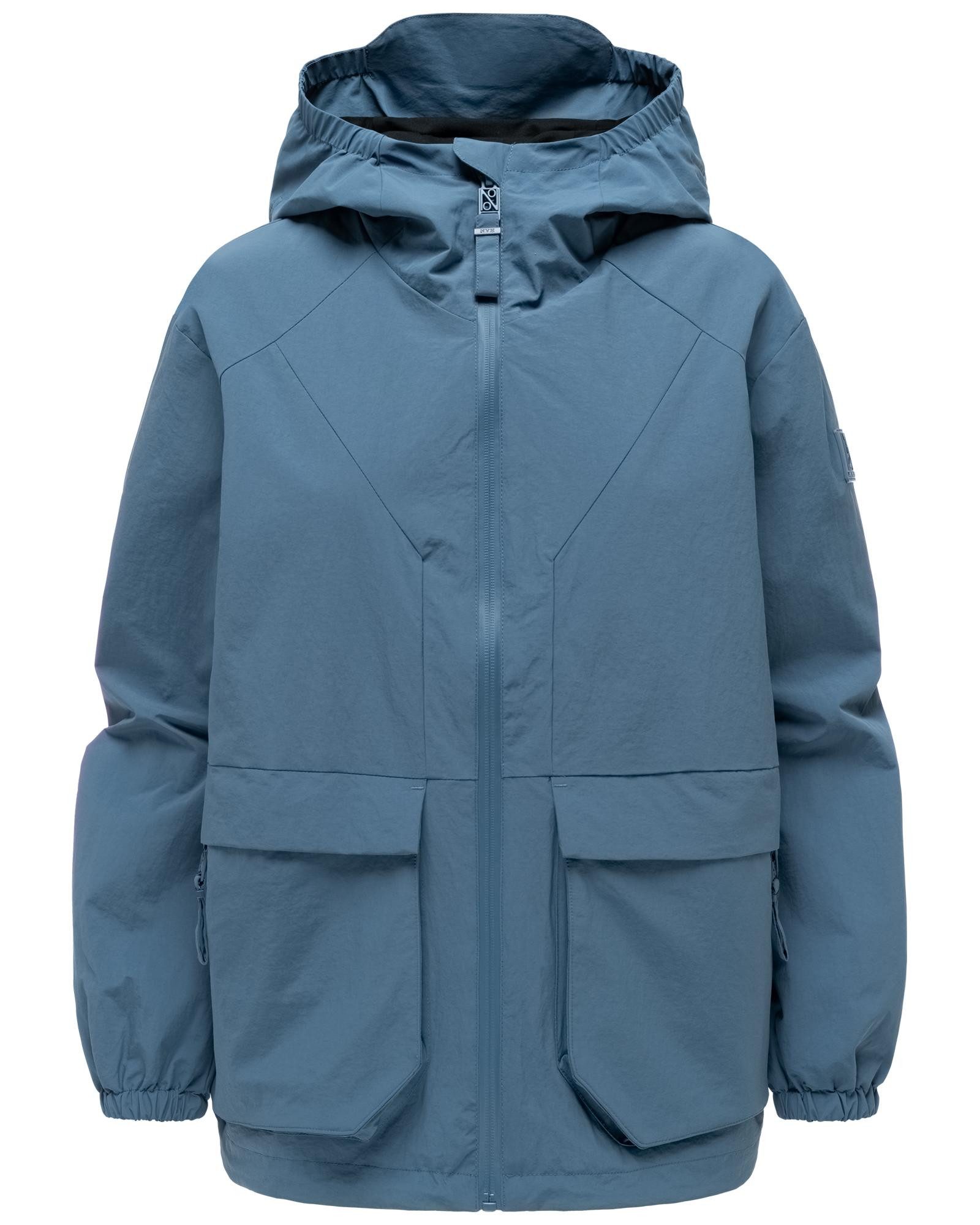 Navahoo Outdoorjacke Donnerwetter 14 Wasserdichte Übergangsjacke mit Kapuze