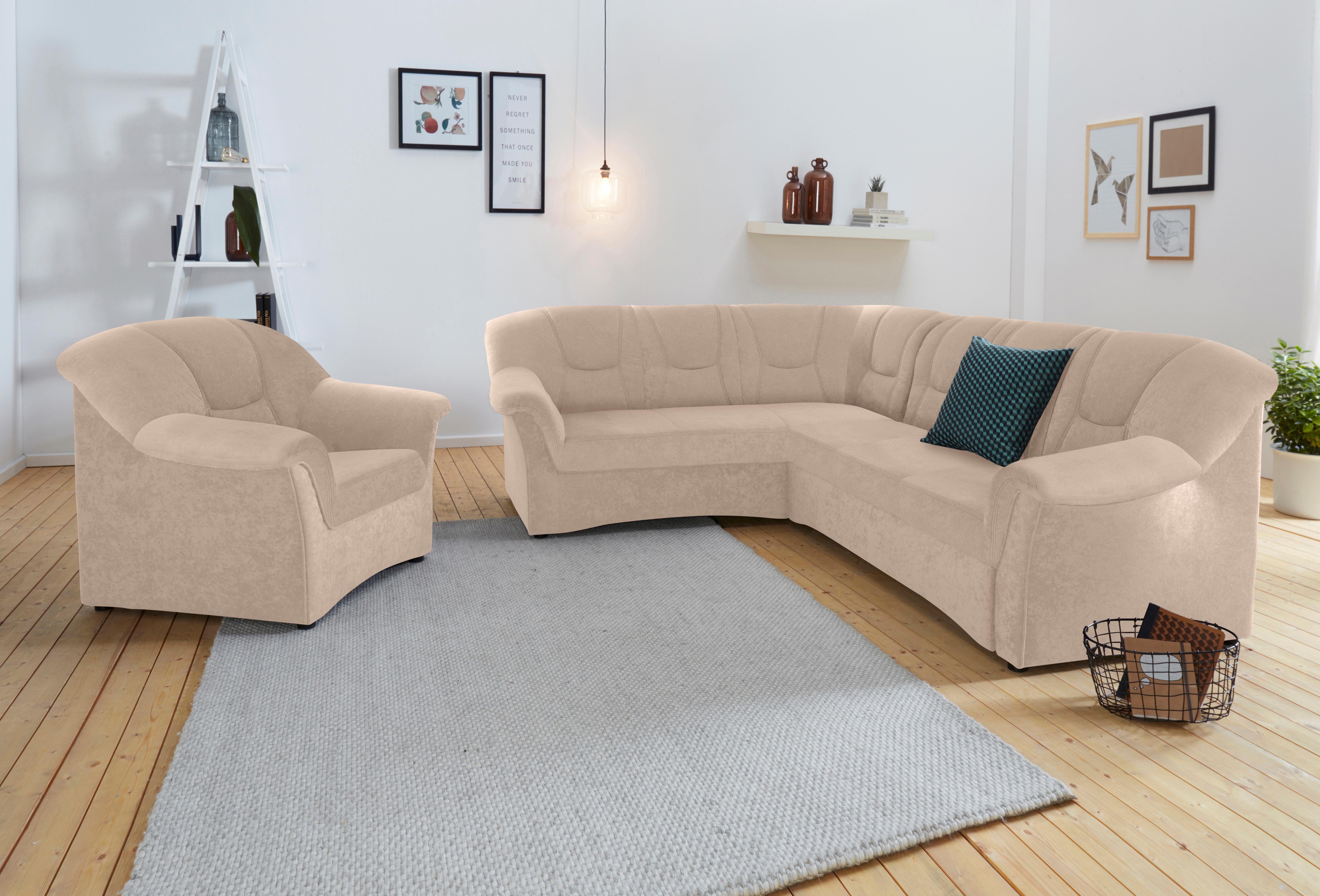 DOMO collection Sessel SARAFINA Breite 102 cm, auch mit Federkern für noch mehr Sitzkomfort!, whlw. mit Federkern, elegantes Design – Bild 4 von 5