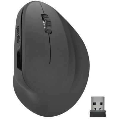 Speedlink PIAVO Vertical Wireless Mouse Maus Vertikal Mäuse (Vertikal Ergonomisch Vorbeugung von Handschäden 5 Tasten)