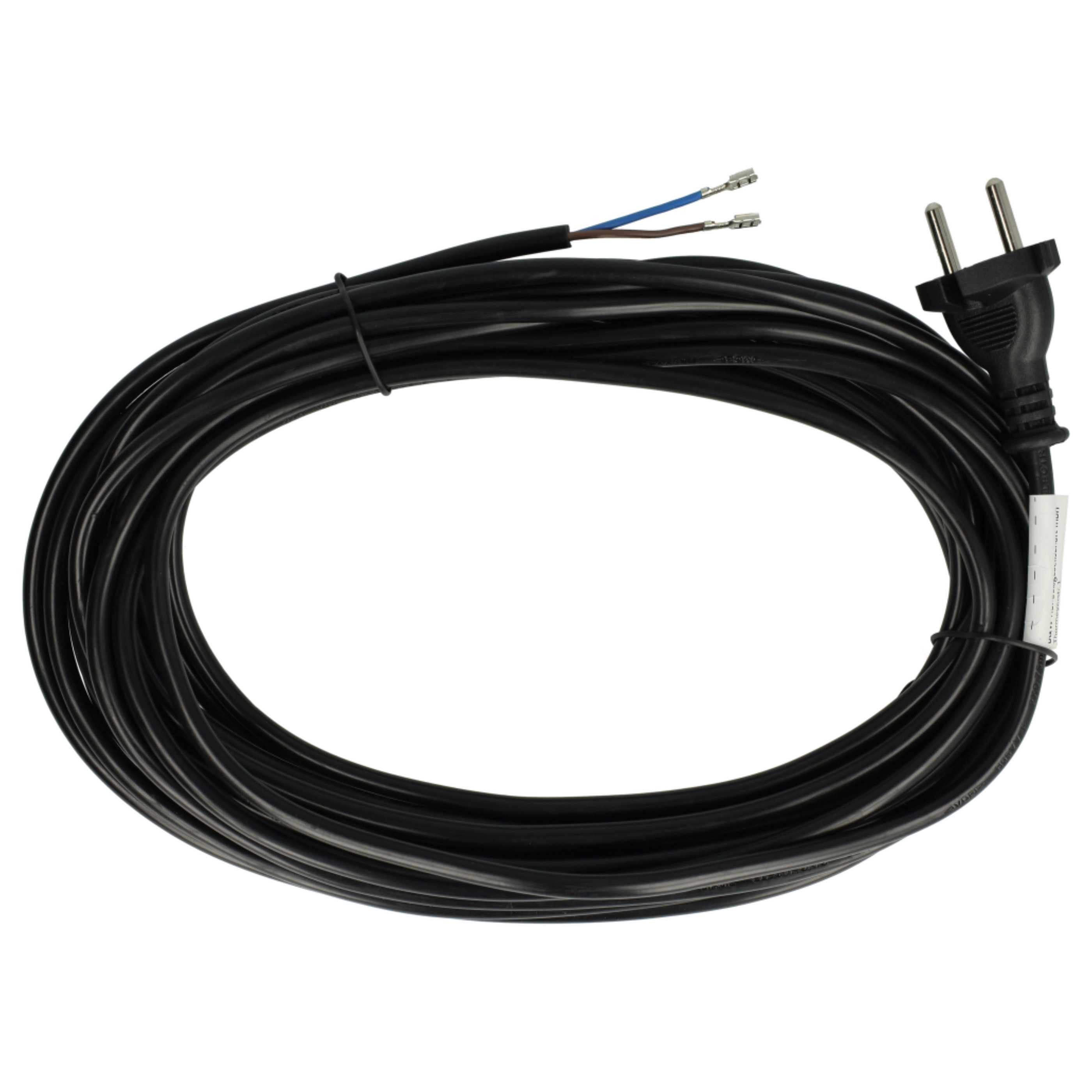 vhbw passend für Thomas INOX-Serie Staubsauger Stromkabel, Passgenaues Kabel zum Anschließen Ihres Staubsaugers ans Stromnetz für – Bild 4 von 5