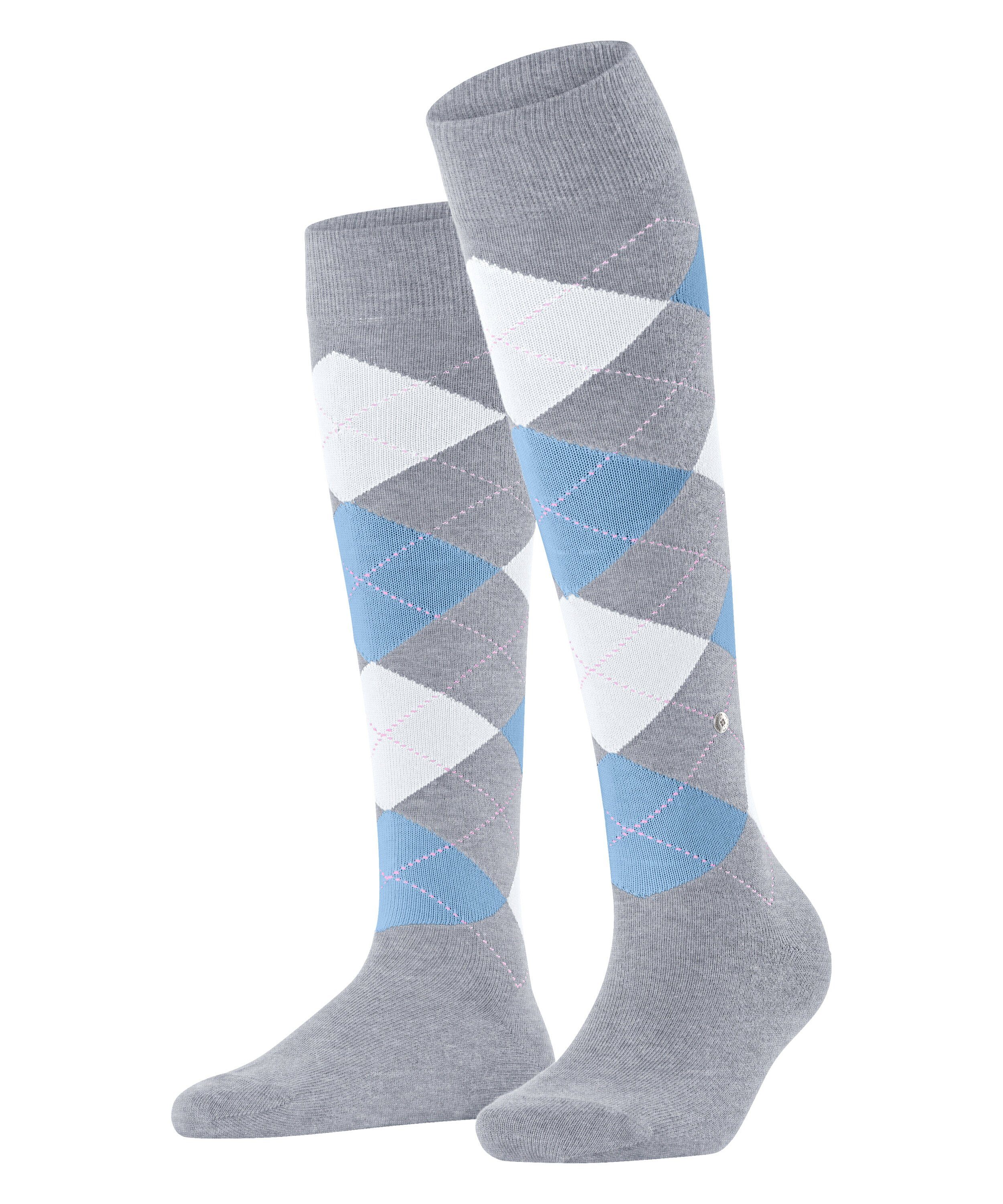 Burlington Kniestrümpfe Queen (1-Paar) Ganzjahresqualität mit Bio-Baumwolle