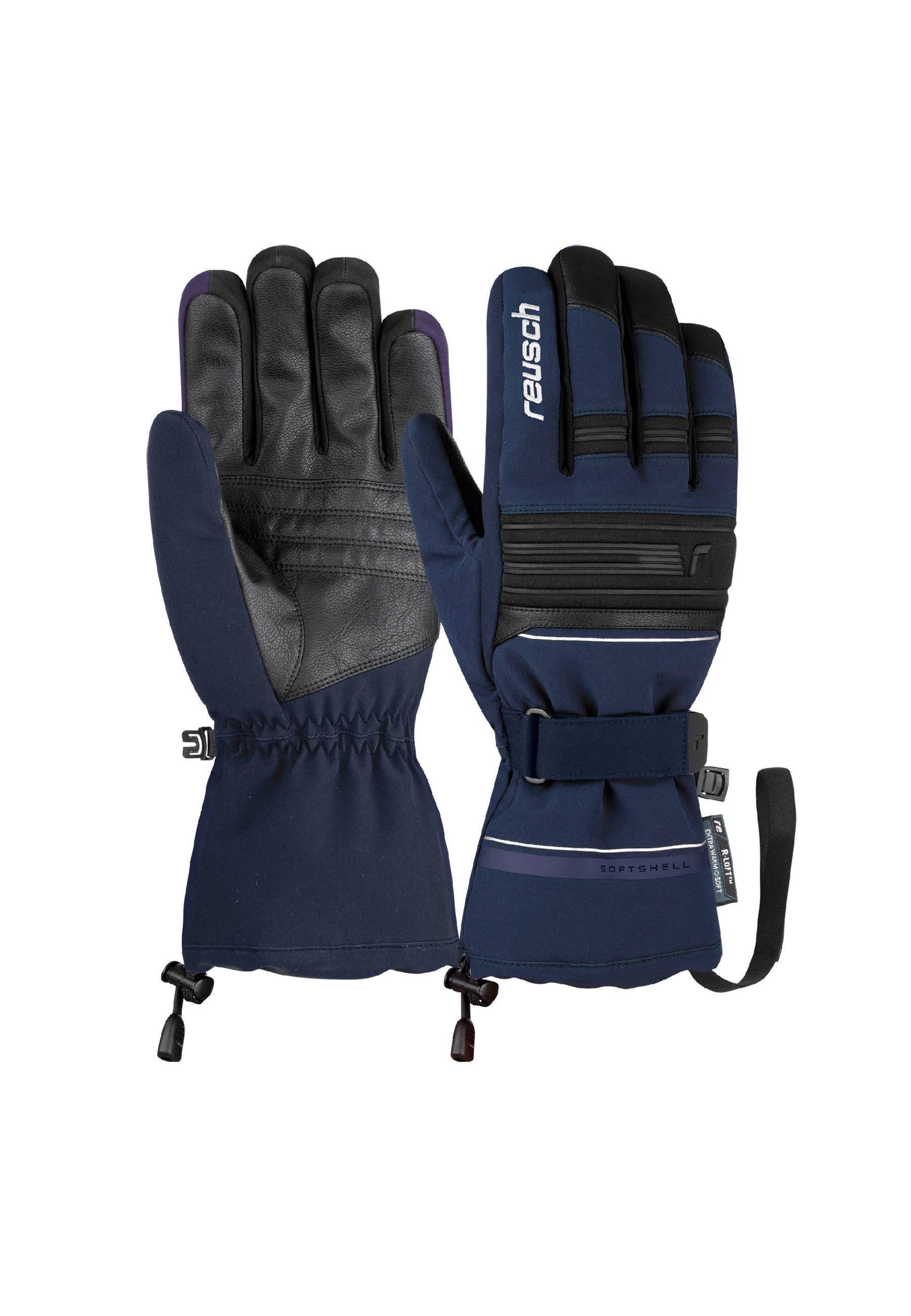 XT wasserdichtem Skihandschuhe blau-schwarz R-TEX® Reusch atmungsaktivem in und Kondor Design