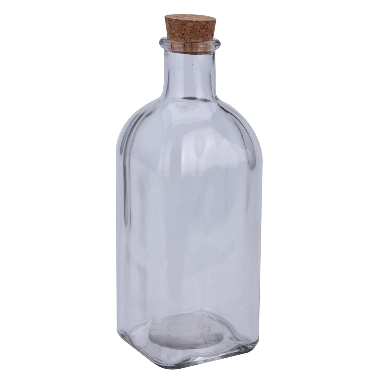 Neuetischkultur Vorratsglas Glasflasche mit Kork-Verschluss, Glas, (Stück, 1-tlg)