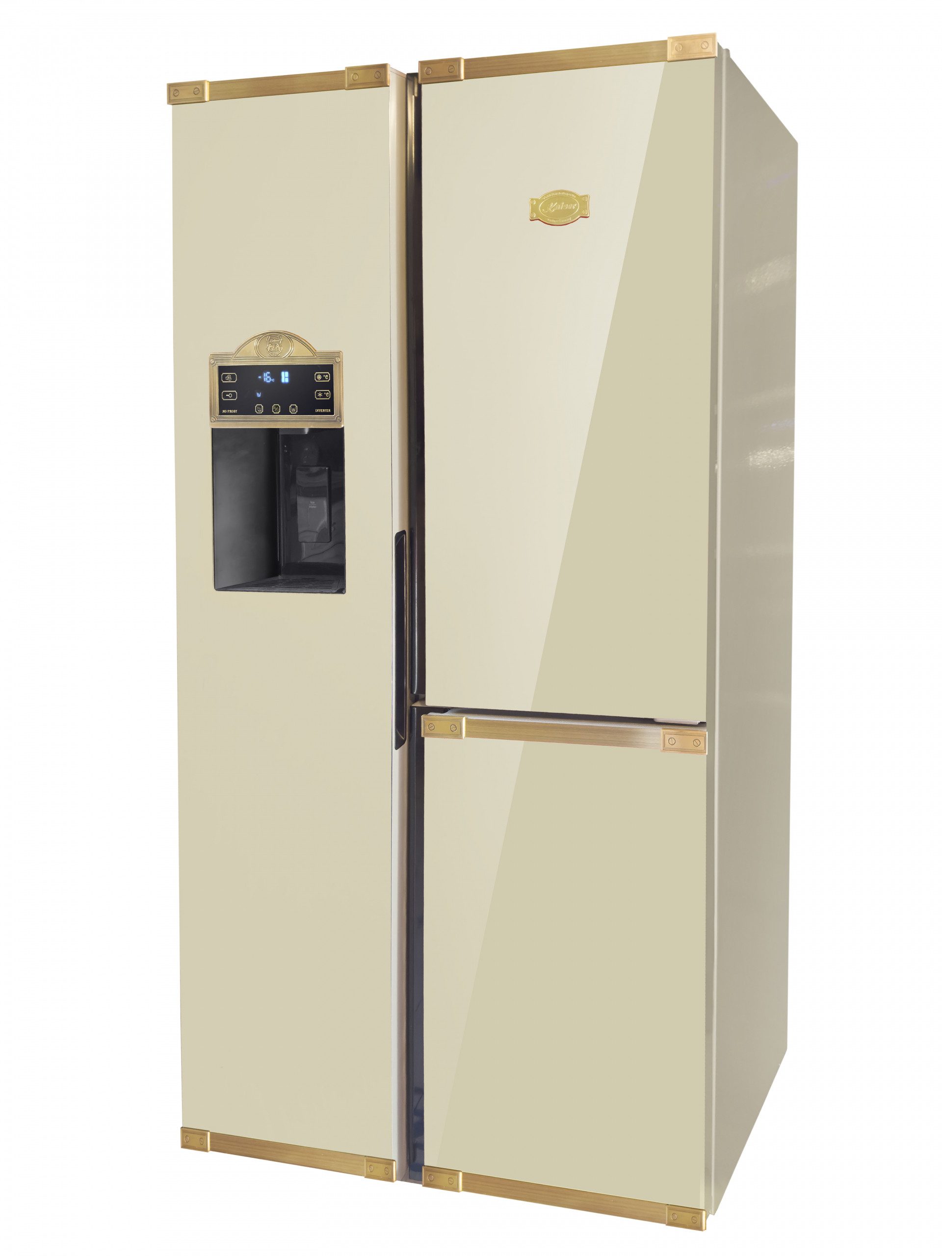 Kaiser Küchengeräte Side-by-Side Art Deco KS 90300 ElfAD Bio, 183 cm hoch, 91,1 cm breit, Kühl-Gefriergerät Side-by-Side Multi 9 Multifunktions