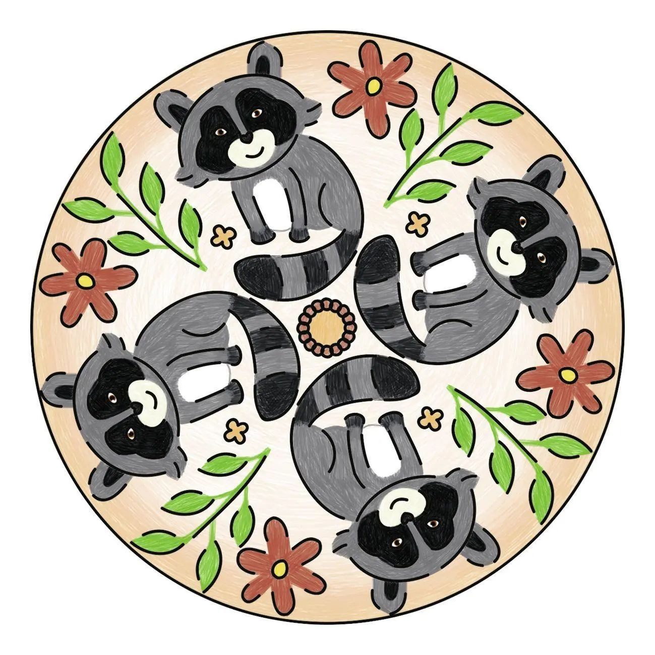 Ravensburger Spiel Mini Mandala-Designer Cute Animals MD Mini