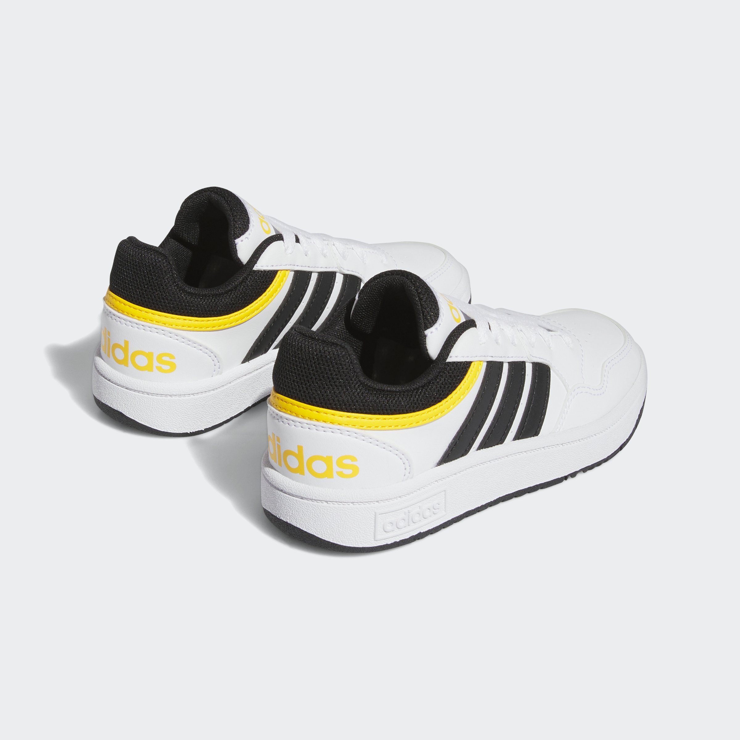 HOOPS / White Gold Black Bold / Sneaker Cloud Sportswear Core adidas