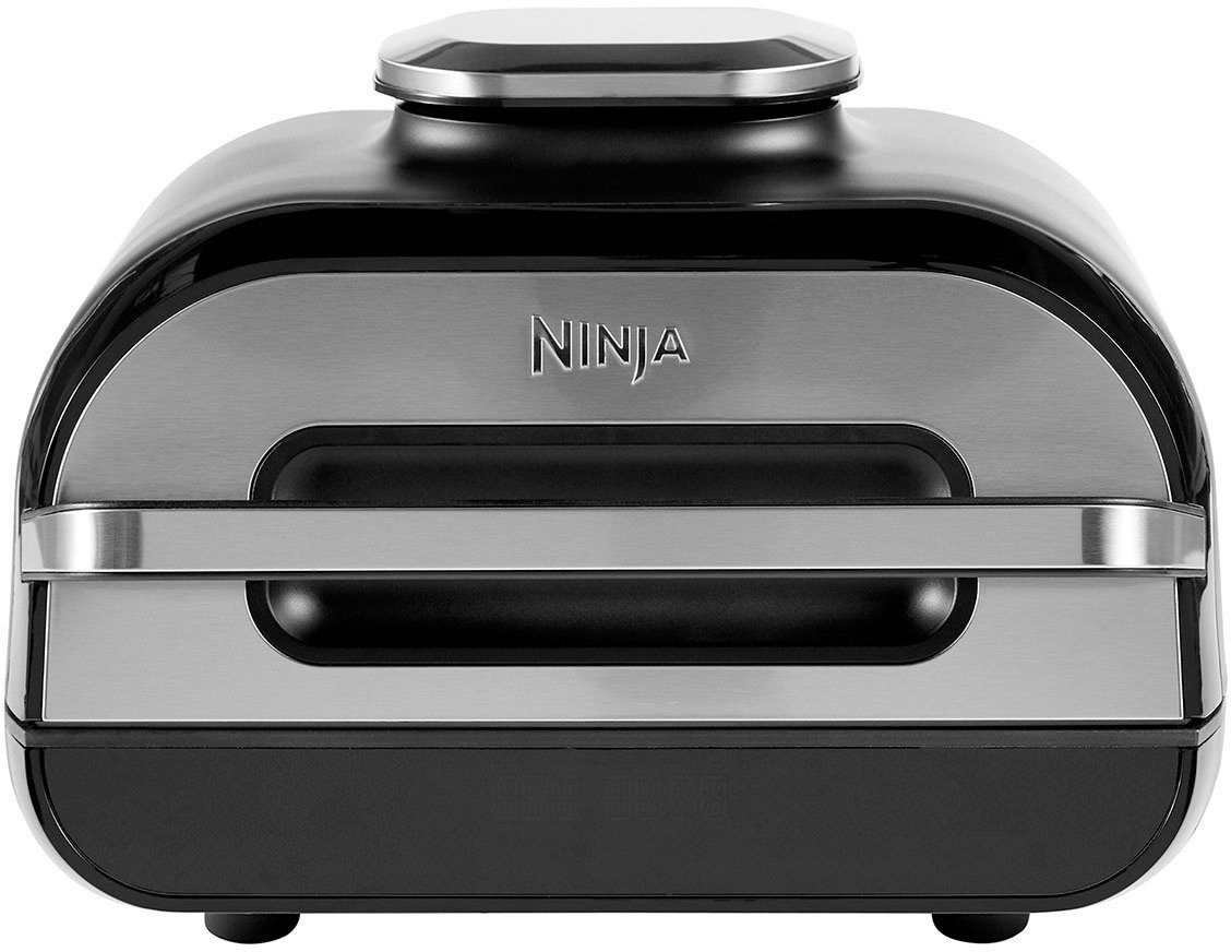 NINJA Heißluftfritteuse und Grill Foodi MAX AG551EU, 2460 W, 3,8 L Volumen, incl digitalem Temperaturfühler