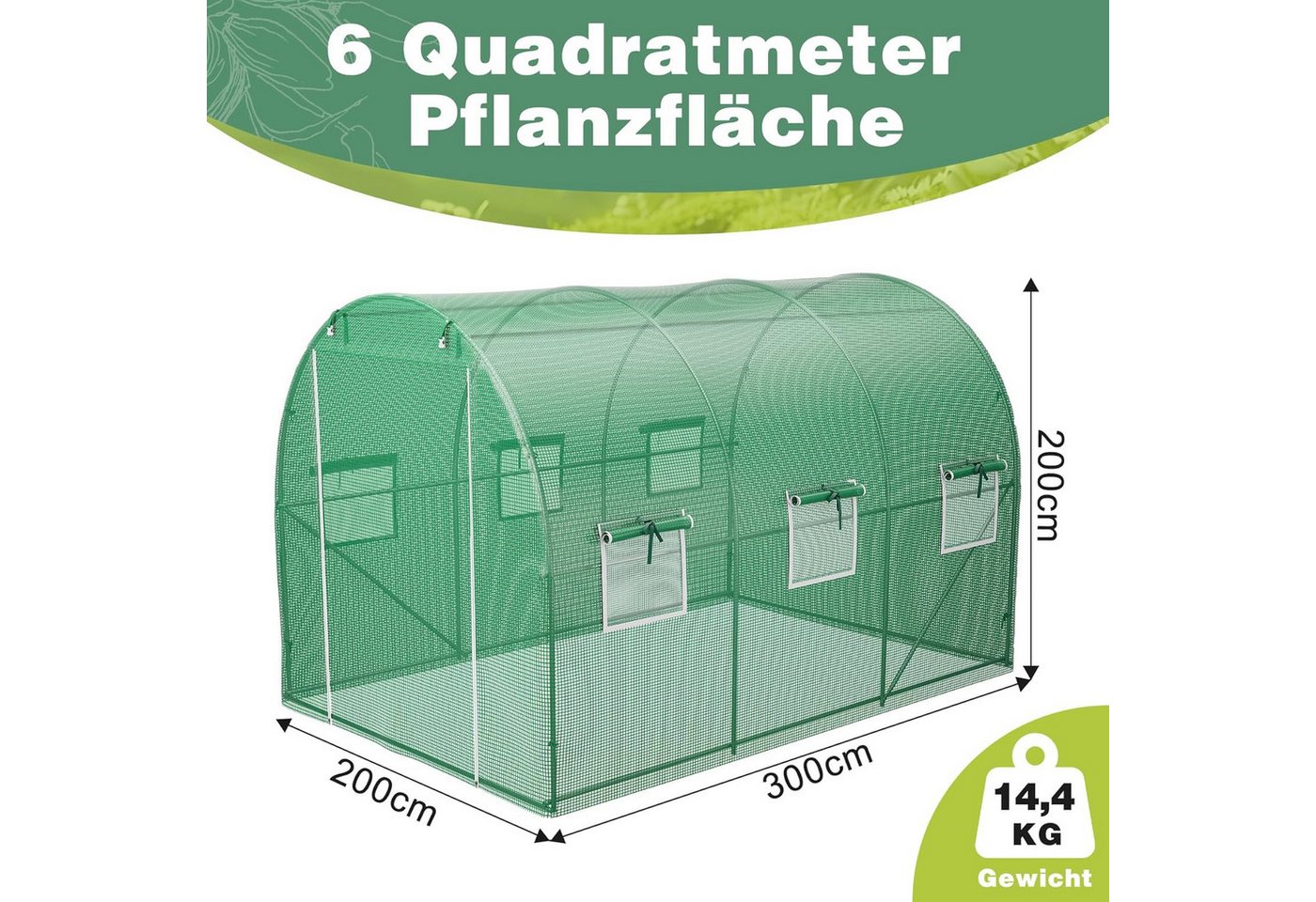 HomeMiYN Gewächshaus Foliengewächshaus... HomeMiYN Gewächshaus Foliengewächshaus...