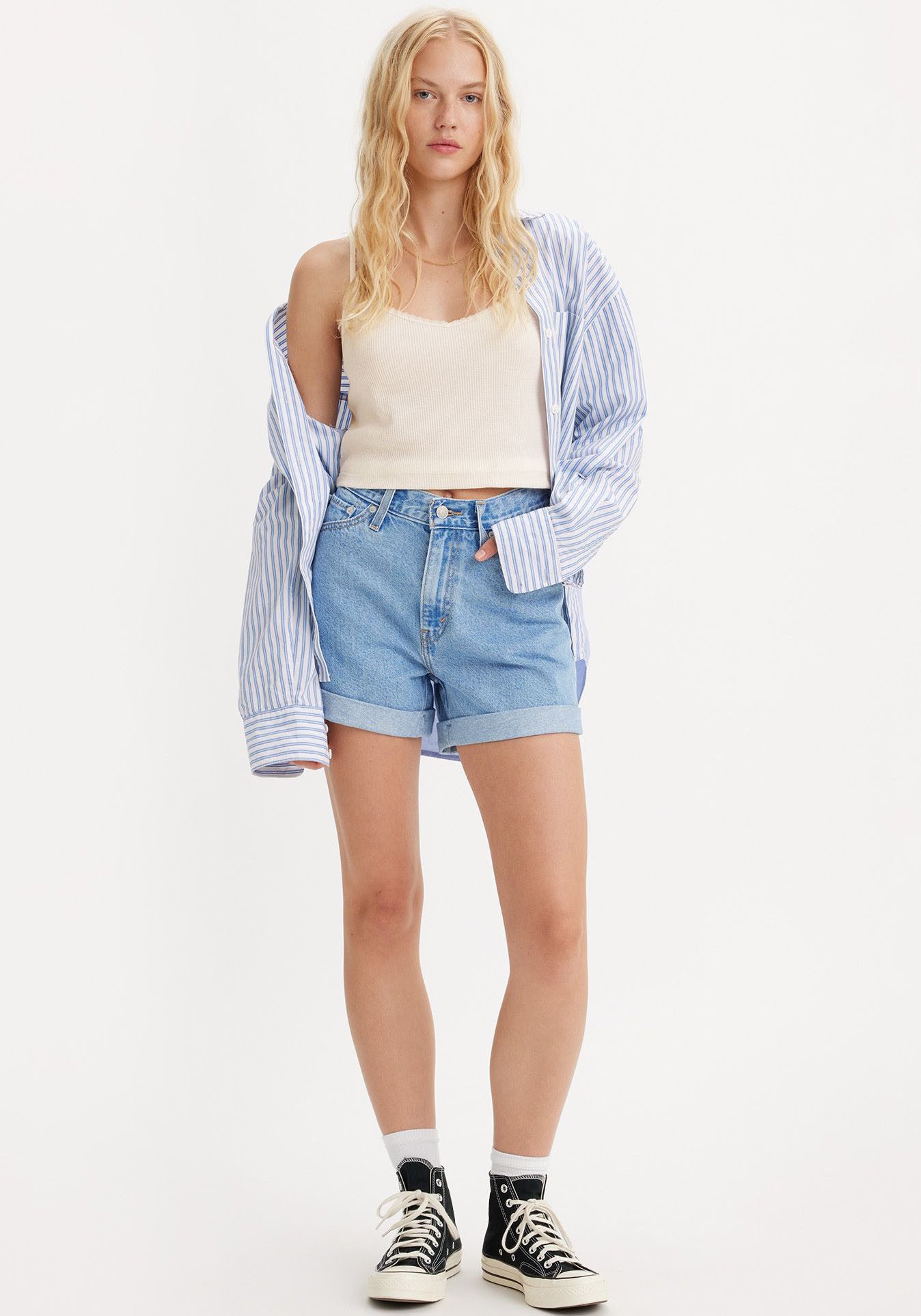Levi's® Shorts ROLLED 80S MOM SHORTS Sommerhose mit Aufschlag günstig online kaufen