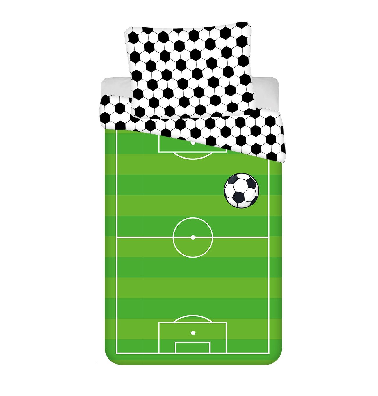 Jerry Fabrics Bettwäsche Football Baumwolle – günstig online kaufen