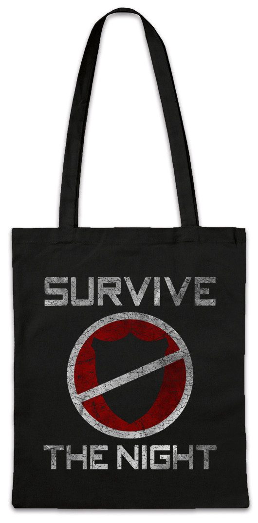 Beuteltasche Survive The Night Stofftasche The Mask Maske Purge God Symbol Zeichen