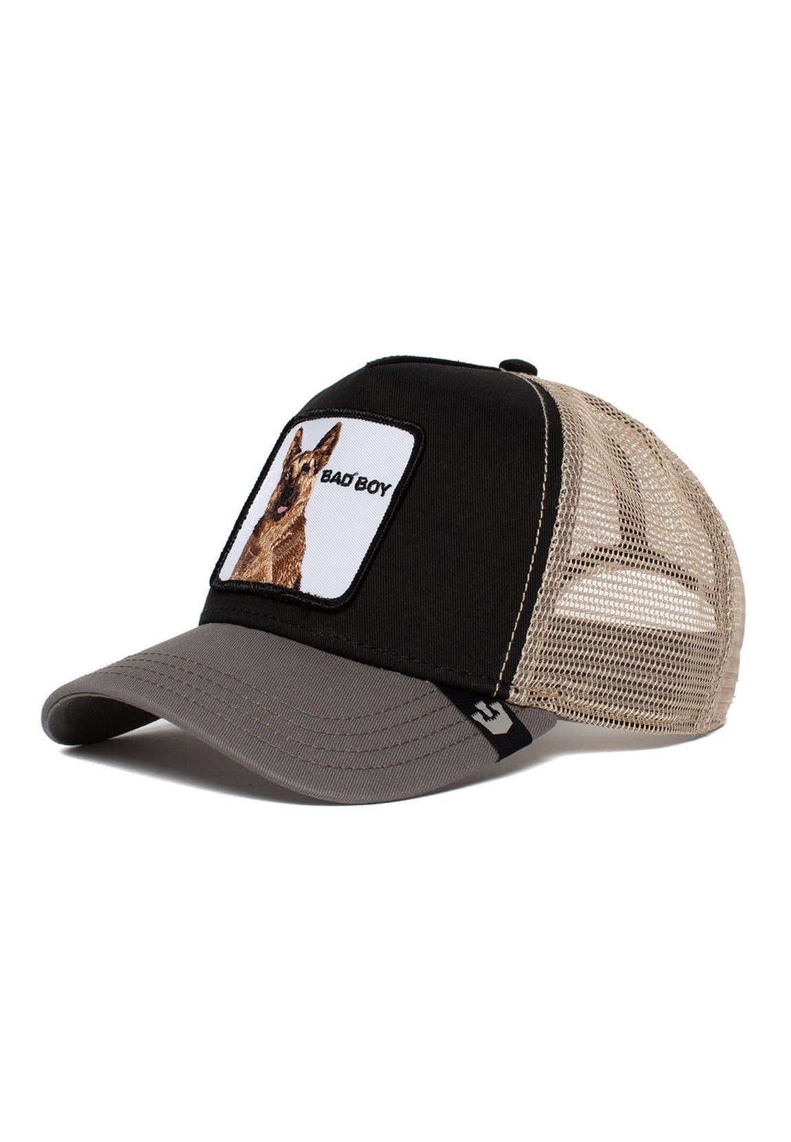 GOORIN Bros. Trucker Cap Goorin Bros. Trucker Cap BOUNCER Bad Boy Grau Schwarz