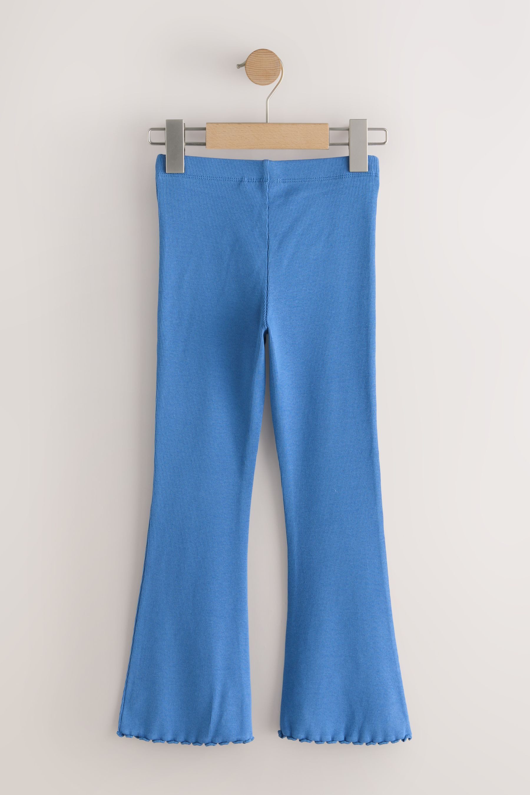 Next Leggings Gerippte Leggings mit ausgestelltem Bein (1-tlg)