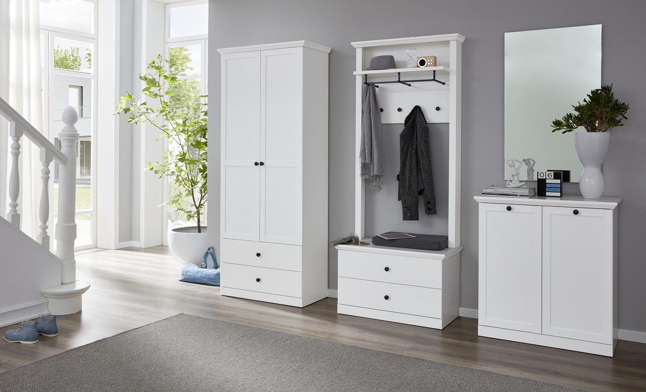 trendteam Sideboard Kommode Baxter, Landhausstil, weiß