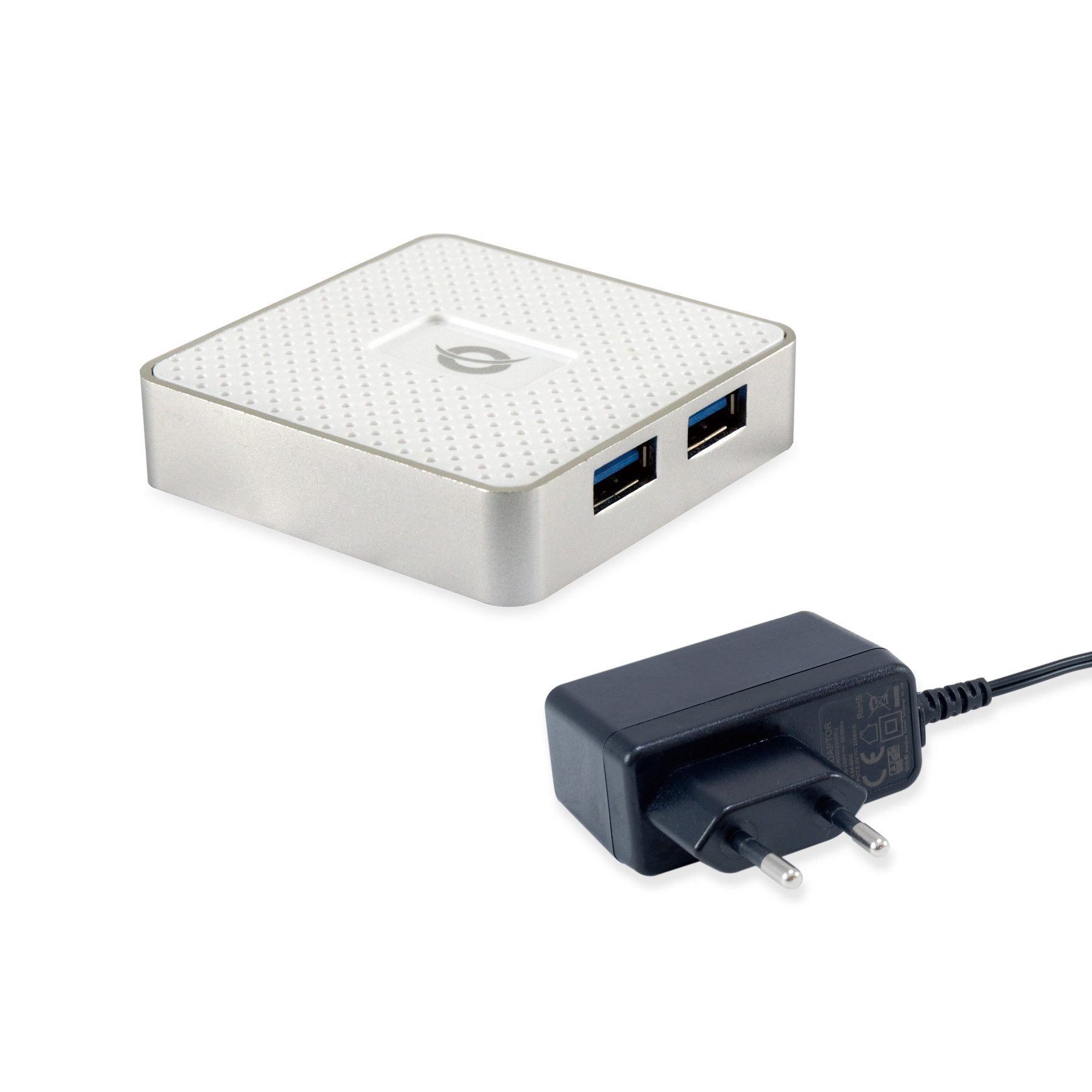 CONCEPTRONIC USB-Hub HUBBIES03W 4-Port USB-Adapter