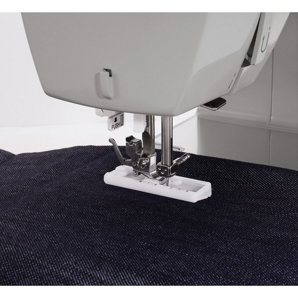 Singer Nähmaschine Singer Freiarmnähmaschine Heavy Duty 4411 LED-Licht Grau