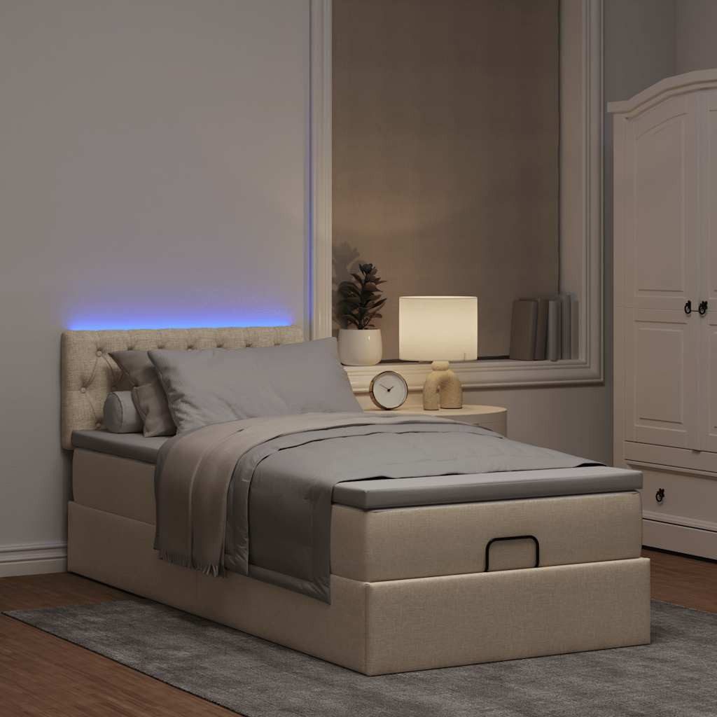 vidaXL Bett Ottoman-Bett mit Matratze & günstig online kaufen