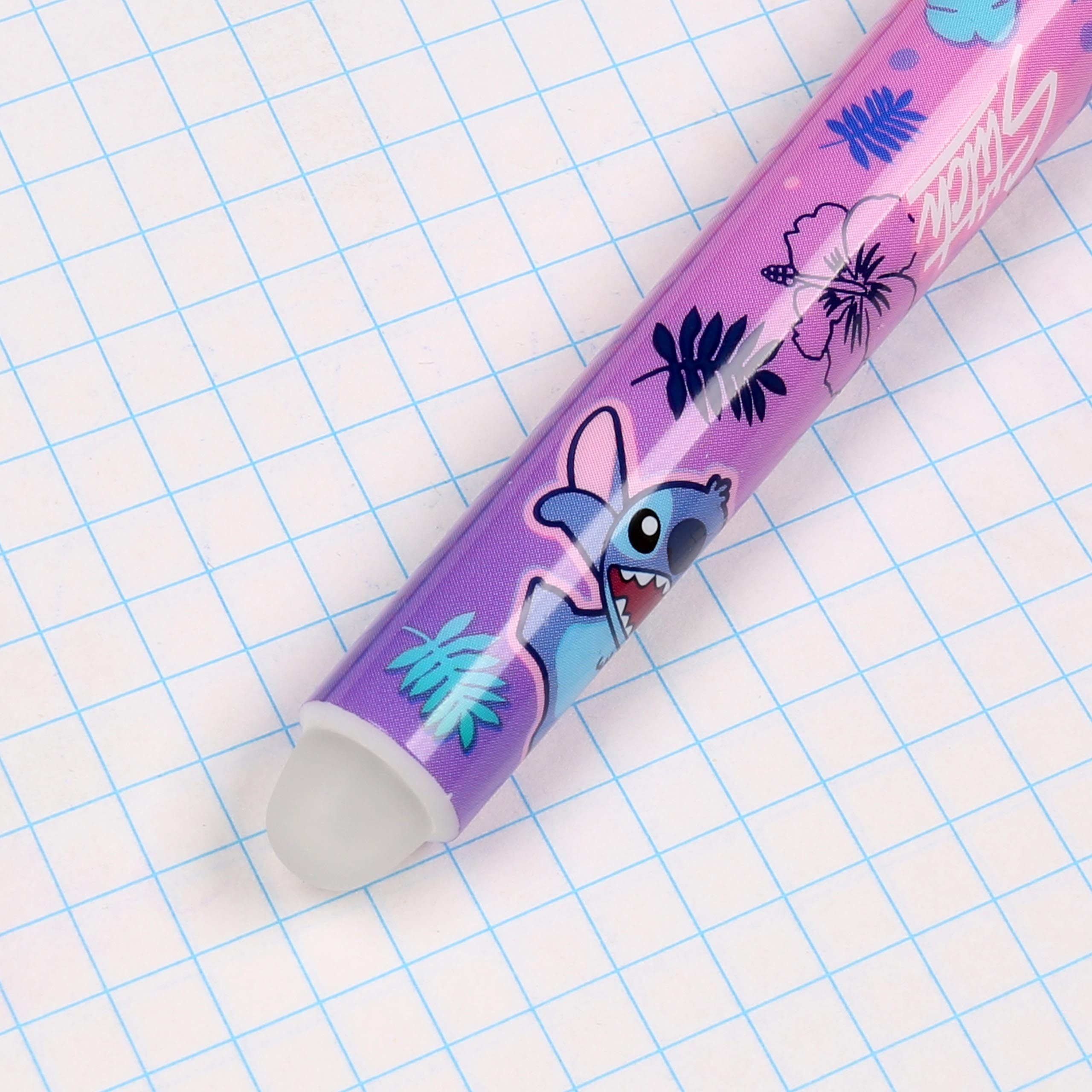 Disney Kugelschreiber DISNEY Stitch Radierbarer Stift, Kugelschreiber, blaue Tinte, löschbar