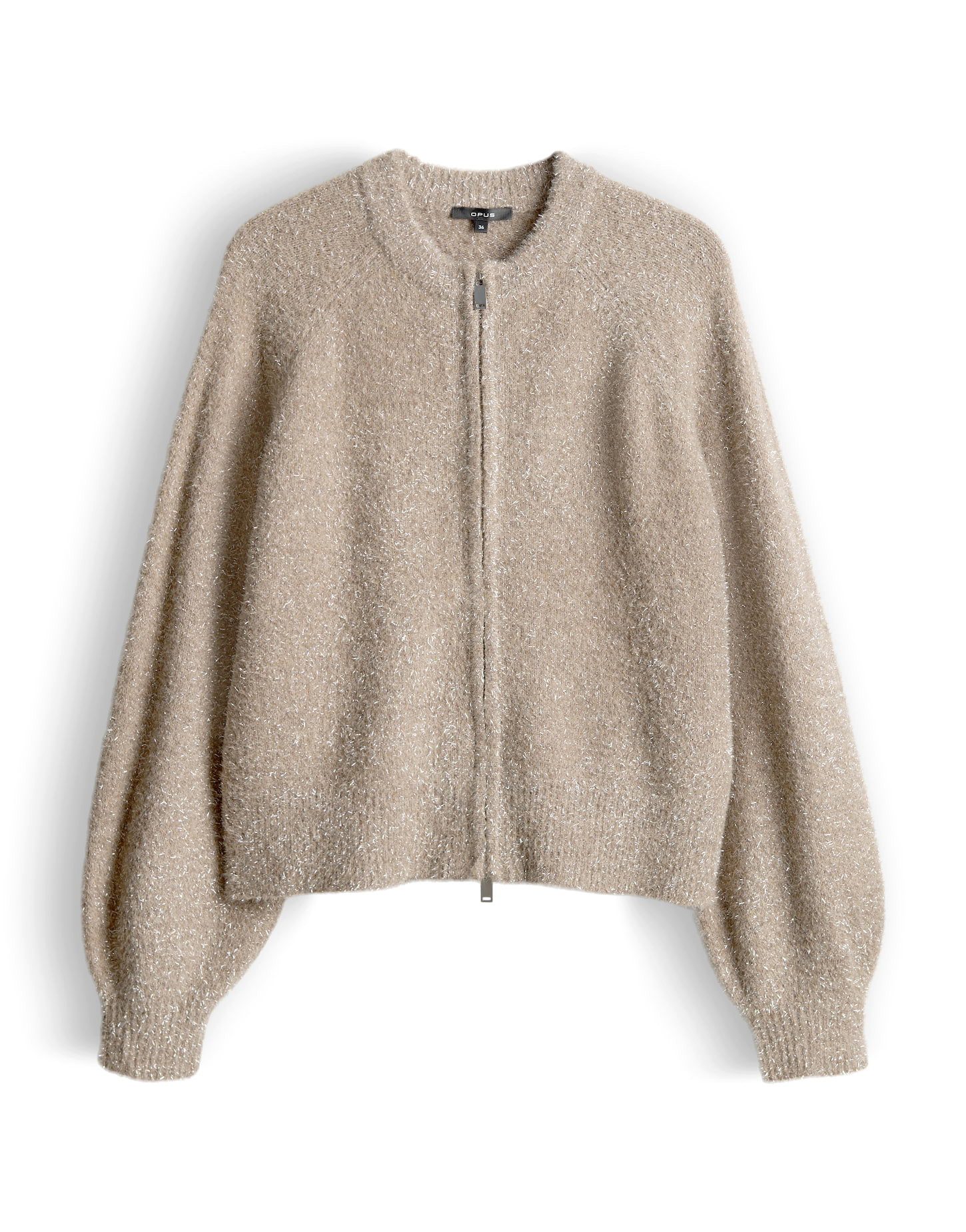 Strickjacke DOSMIC Regular mit flauschigem Effektgarn