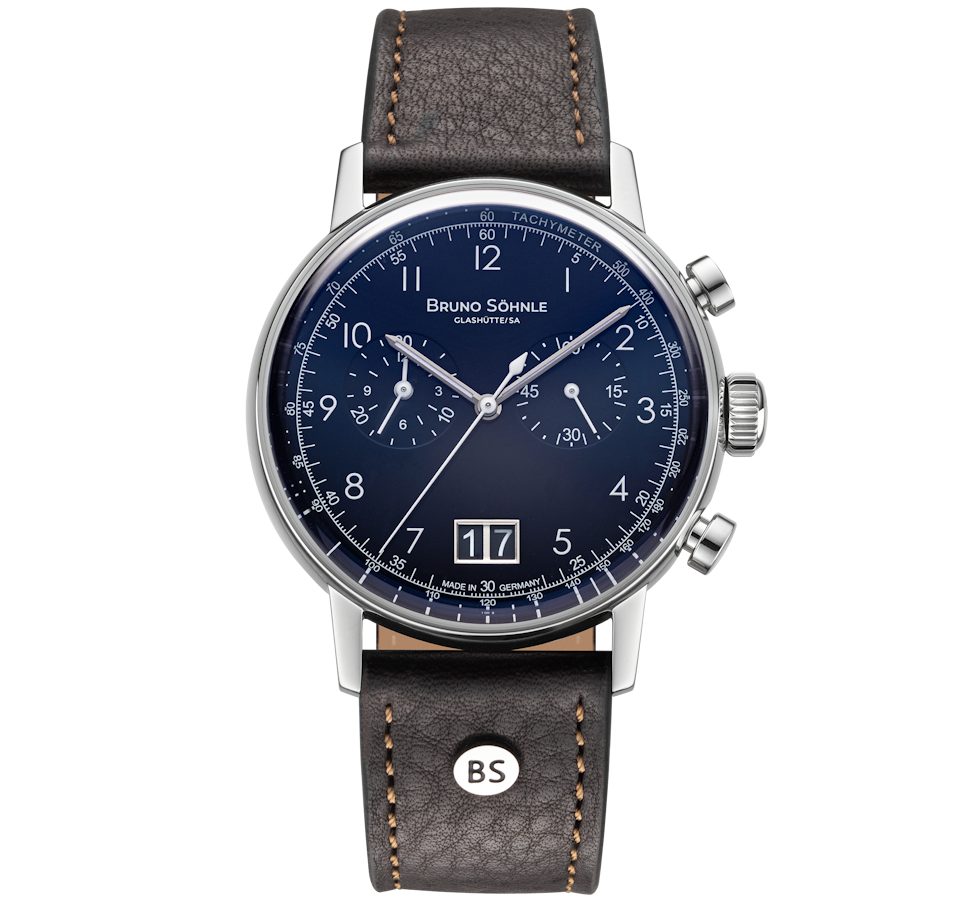 BRUNO SÖHNLE Chronograph Herrenuhr Glashütte Bruno Söhnle Bergamo Chronograph