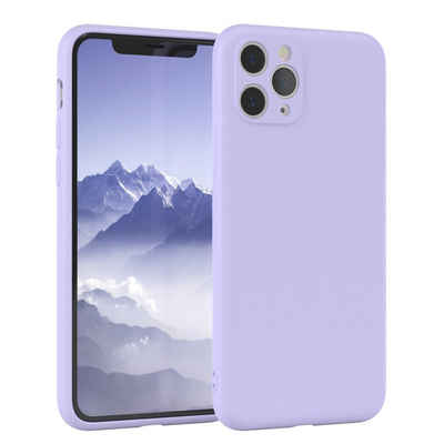 EAZY CASE Handyhülle TPU Hülle für Apple iPhone 11 Pro 5,8 Zoll, Silikonhülle stoßfest Smart Slimcover tpu case Violett / Lila Lavendel