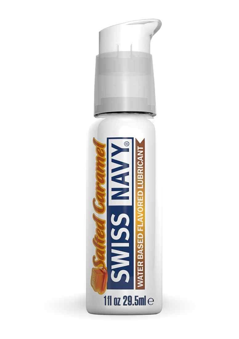 Navy Flavored Caramel NAVY Lubricant SWISS 30ml/1oz Swiss Gleitgel Salted