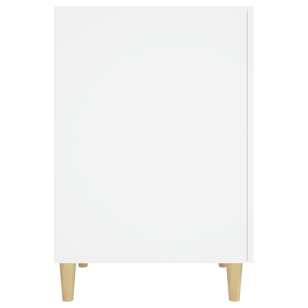 Schreibtisch cm Holzwerkstoff furnicato Weiß 140x50x75