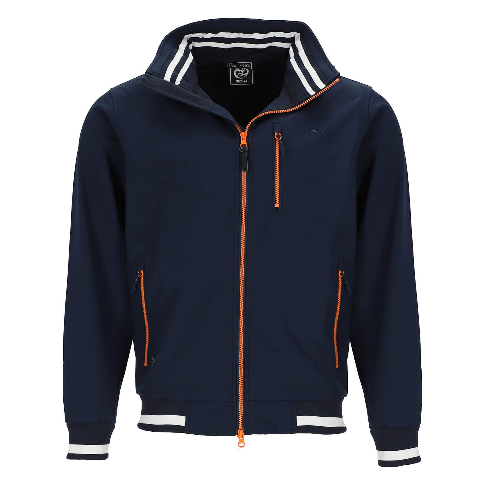Dry Fashion Funktionsjacke Hamburg Herren Funktions-Blouson Hamburg mit Innenfutter und abnehmbare Kapuze