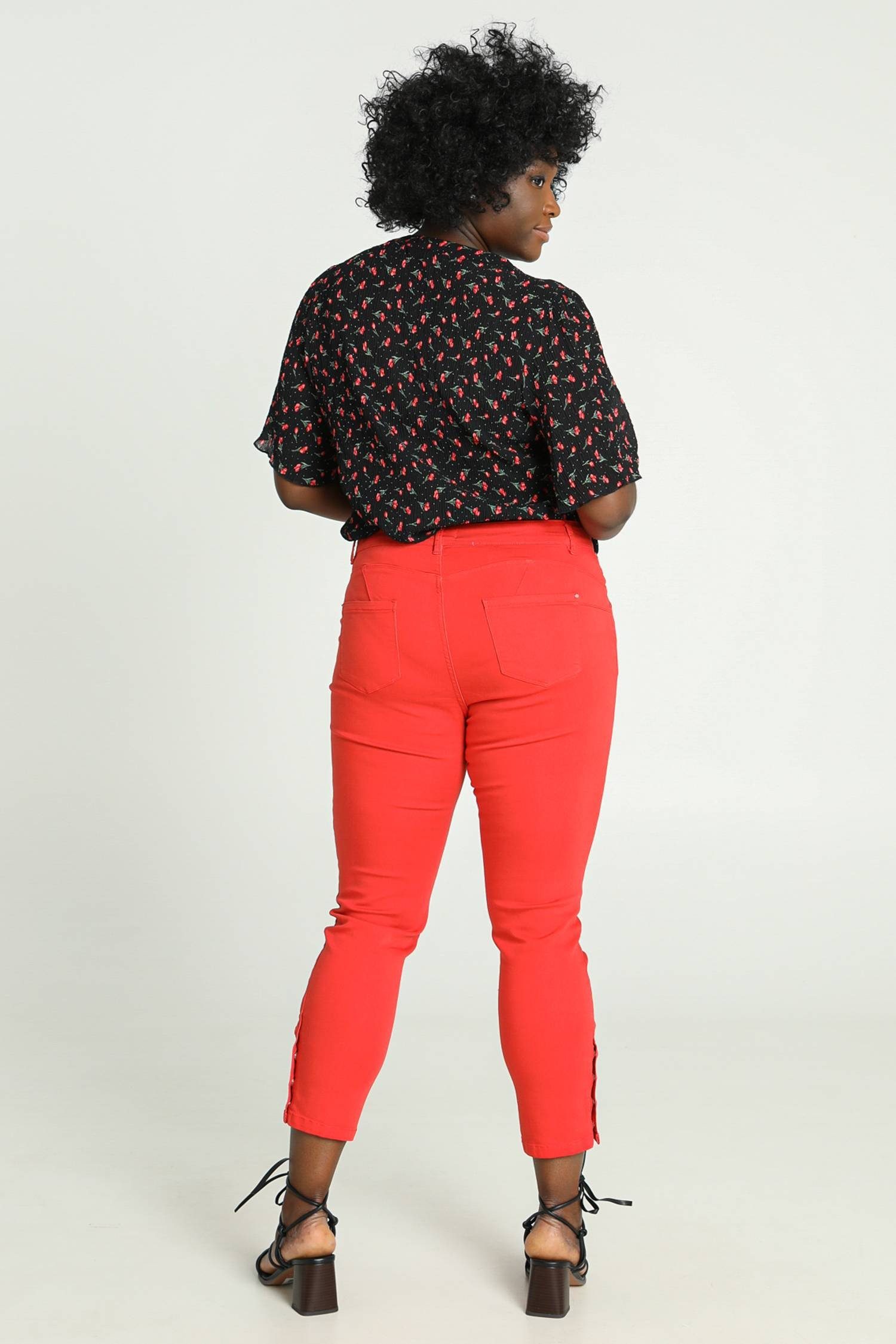 Paprika Louise Orange 5-Pocket-Jeans