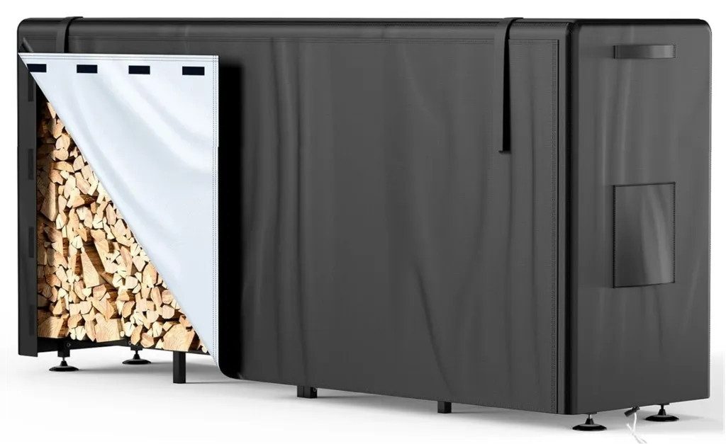 LUCKZON Kaminholzregal für Außenbereich,  Holz günstig online kaufen