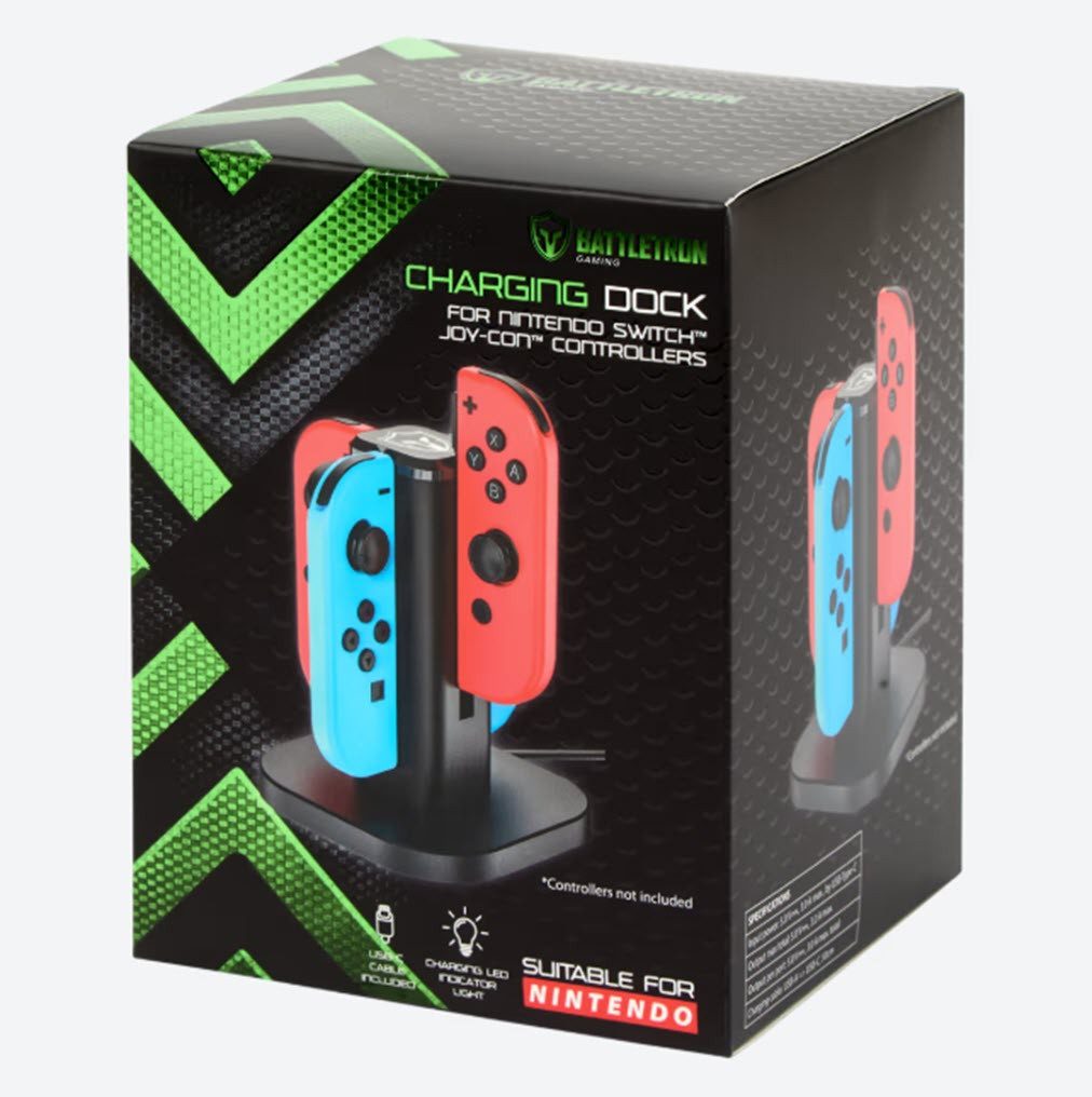Battletron Speicherladestation Battletron Ladestation Nintendo Switch