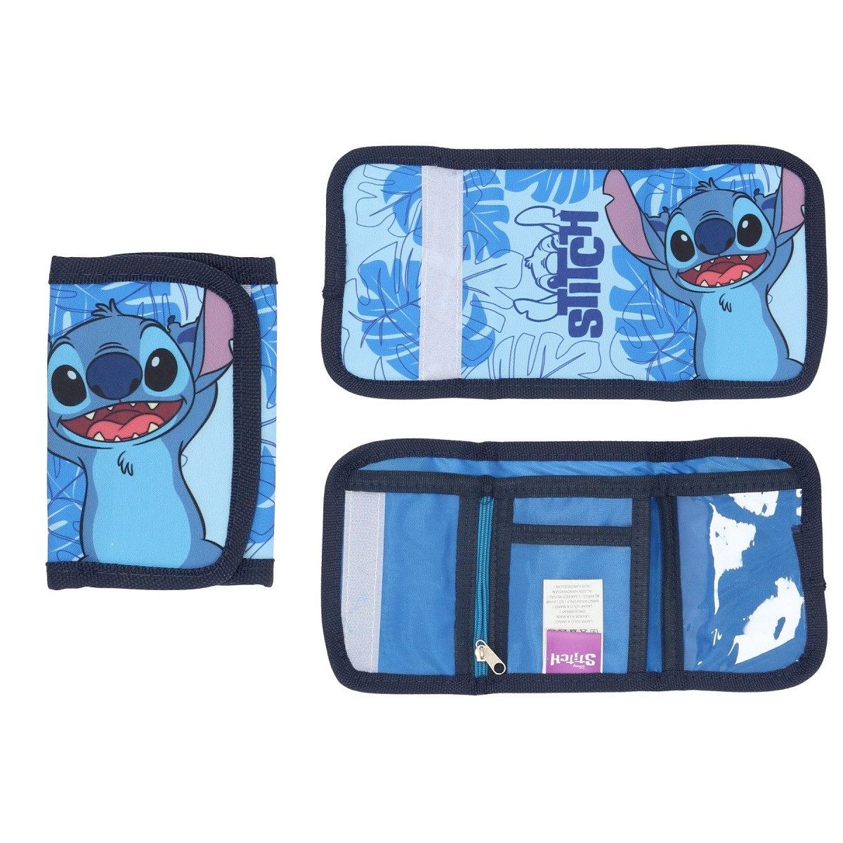 Textiel Trade B.V. Geldbörse - Kinder Brieftasche mit Disney Motiv aus Polyester (1-tlg), ideal für Kindehände, perfekt für Schule oder Ausflug