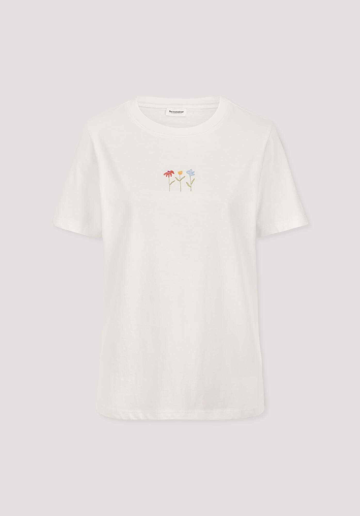 Hessnatur T-Shirt aus reiner Bio-Baumwolle (1-tlg)