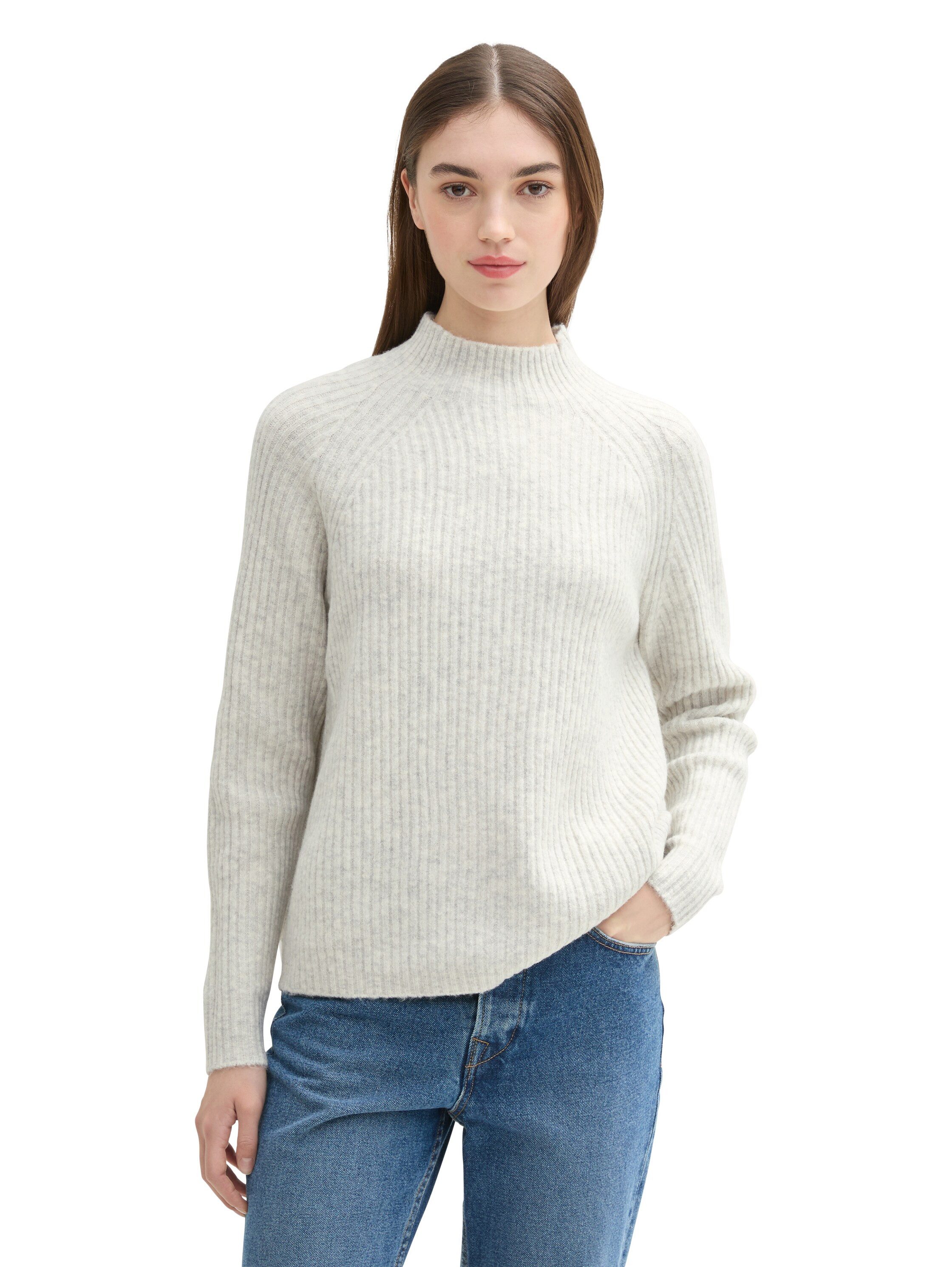 Stehkragenpullover