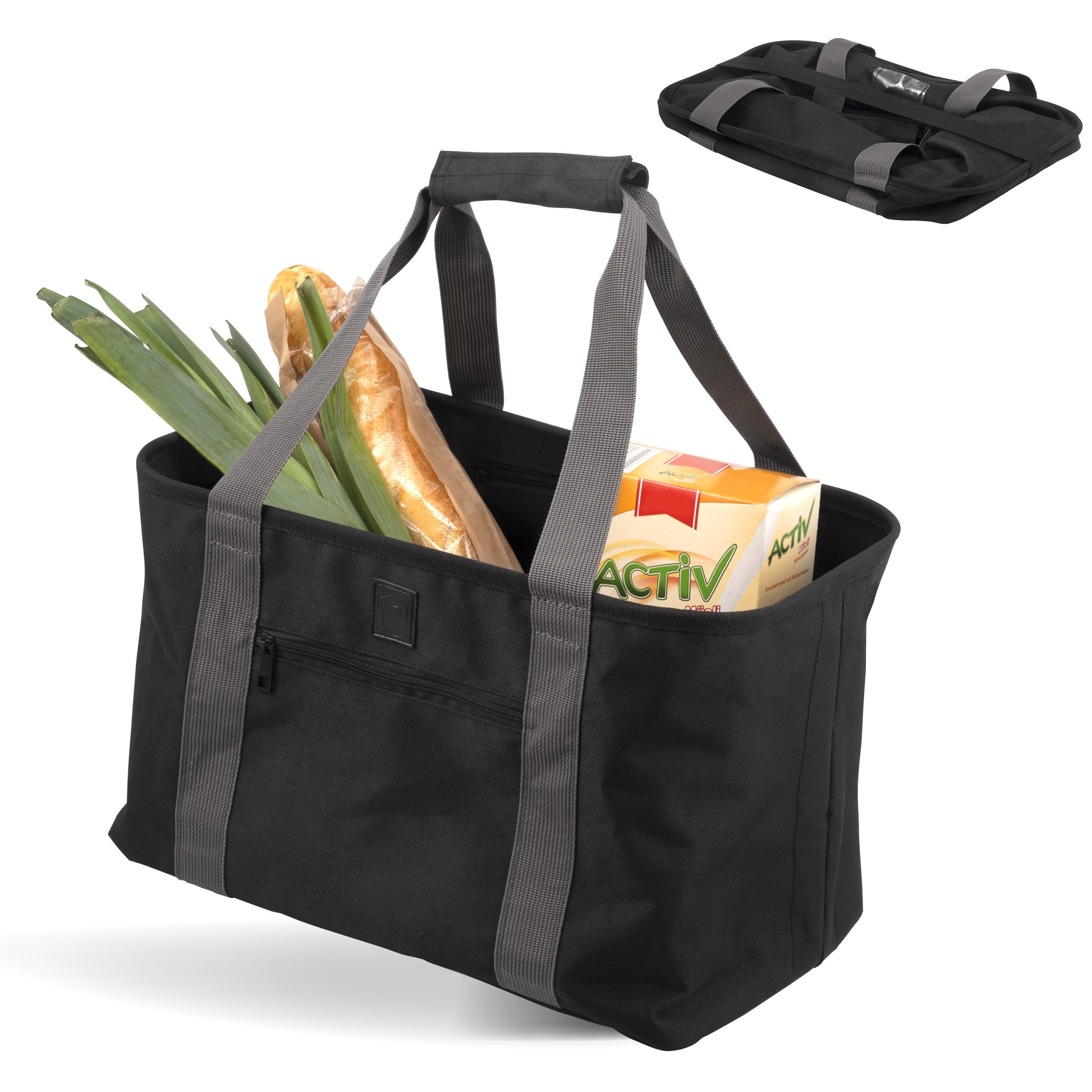 eluno Einkaufskorb STELLE, Einkaufstasche faltbar Picknickkorb günstig online kaufen