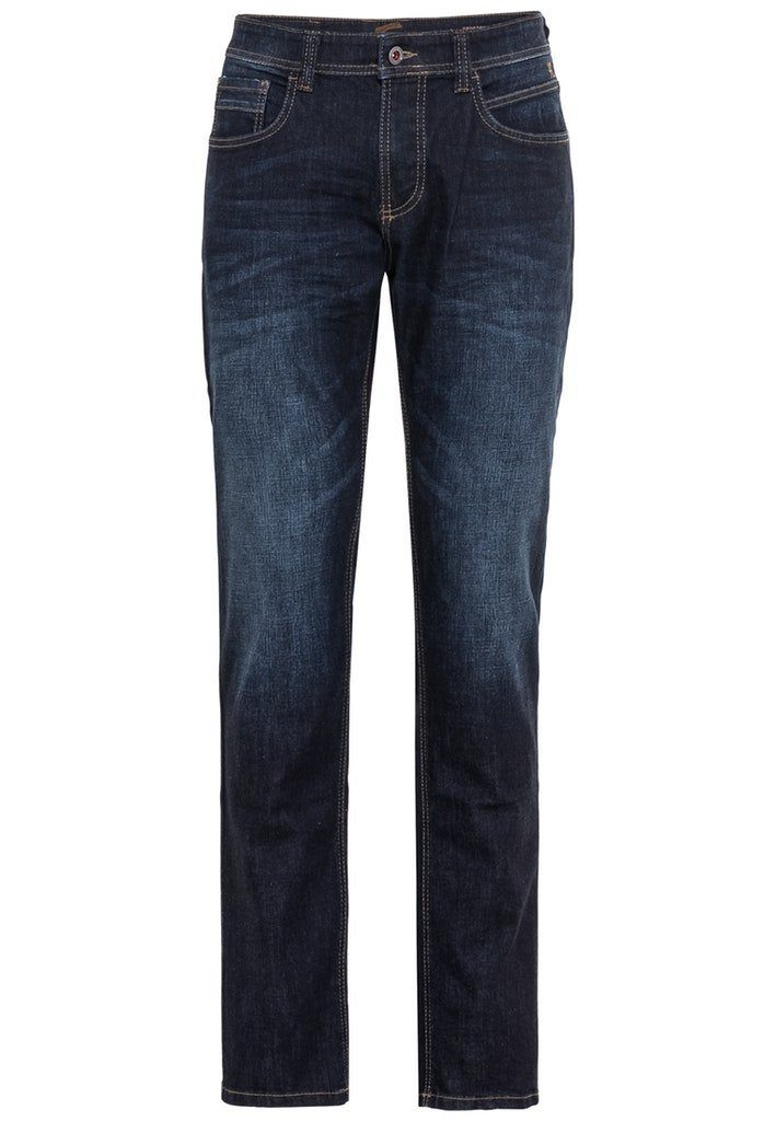 Regular DARK Jeans 46 active 5-Pkt Menswear He.Jeans BLUE / Camel camel Bequeme / Fit