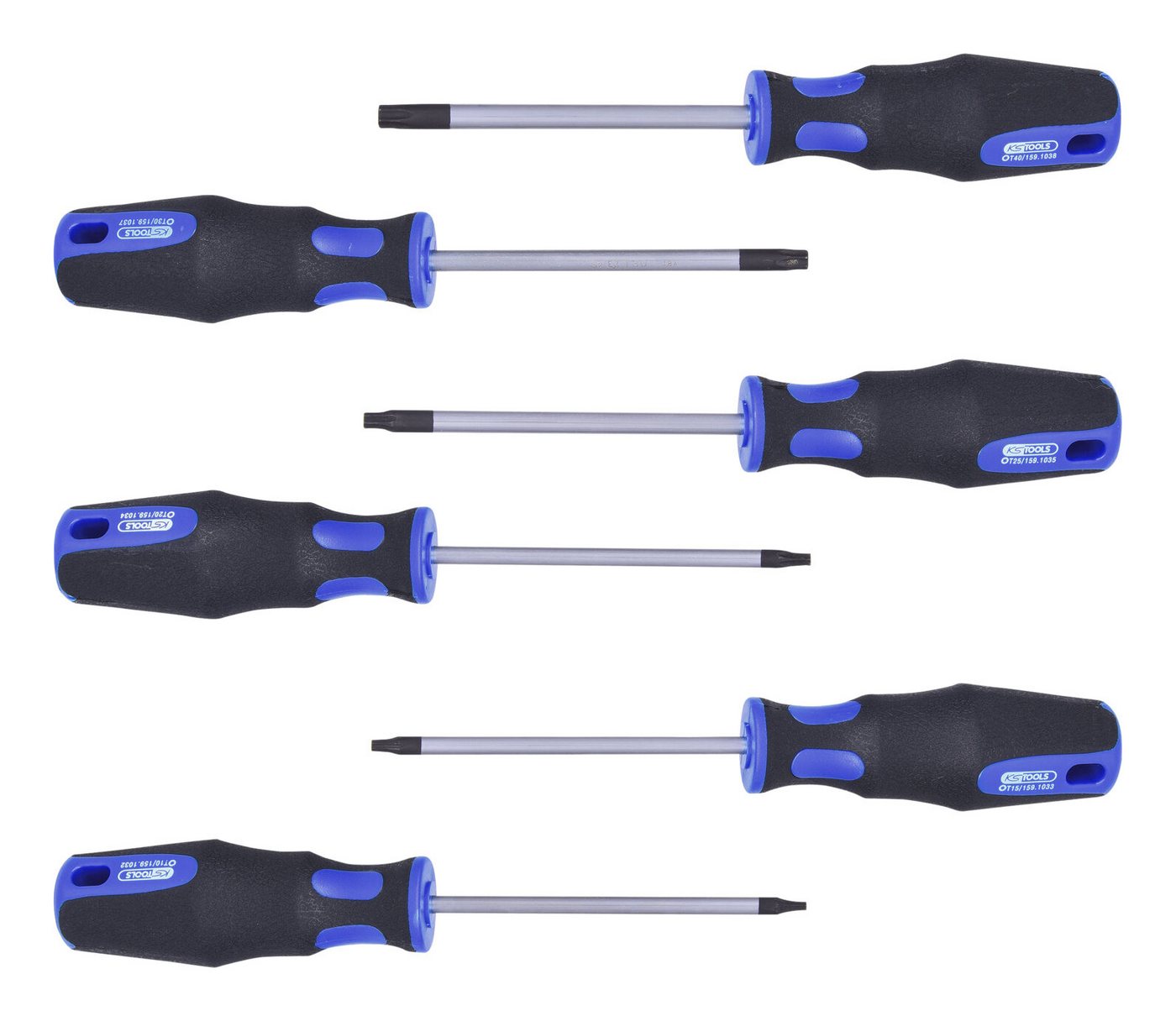 Thumbnail - KS Tools Schraubendreher ERGOTORQUEplus, (6 St), Satz, 6-teilig, Torx