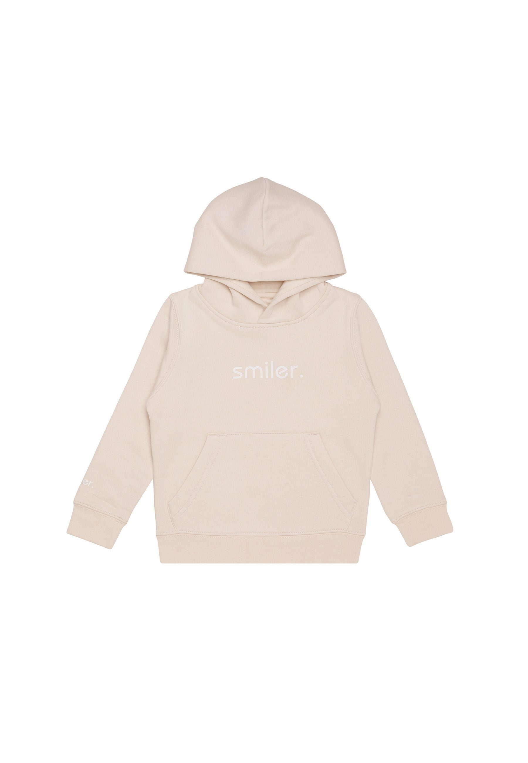 smiler. Kapuzensweatshirt mini-buddy. mit Label-Applikationen