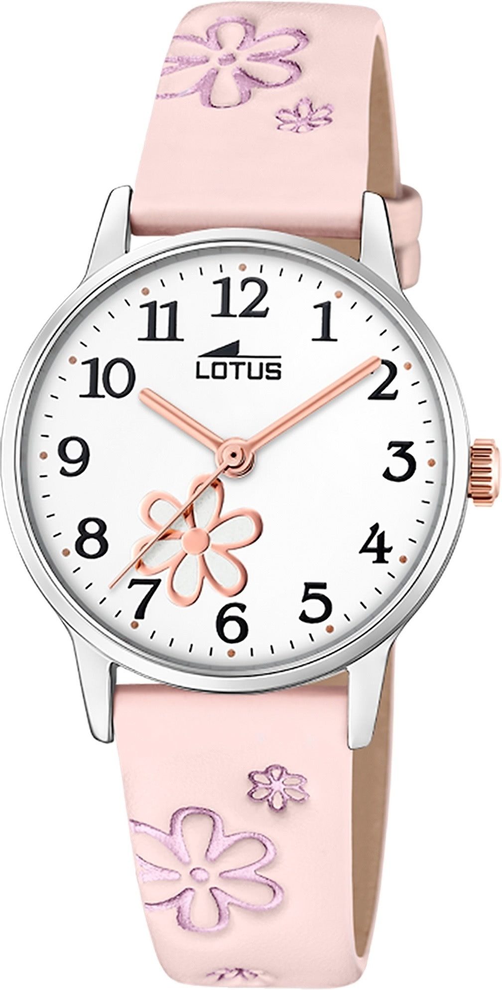 Chronograph Lotus Kinderuhr Leder rosa Lotus Classic