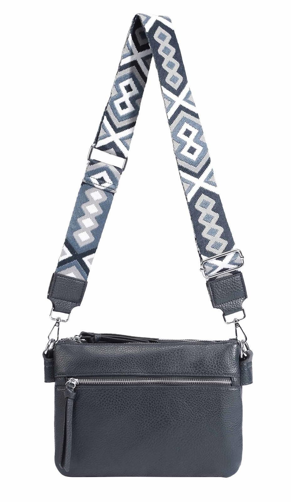 Schultertasche Damen Bodybag Umhängetasche Messenger Crossbody Brusttasche Crossover
