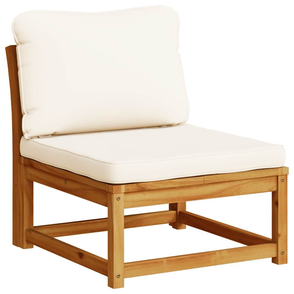 vidaXL Sofaelement Gartensofa mit Kissen Massivholz günstig online kaufen
