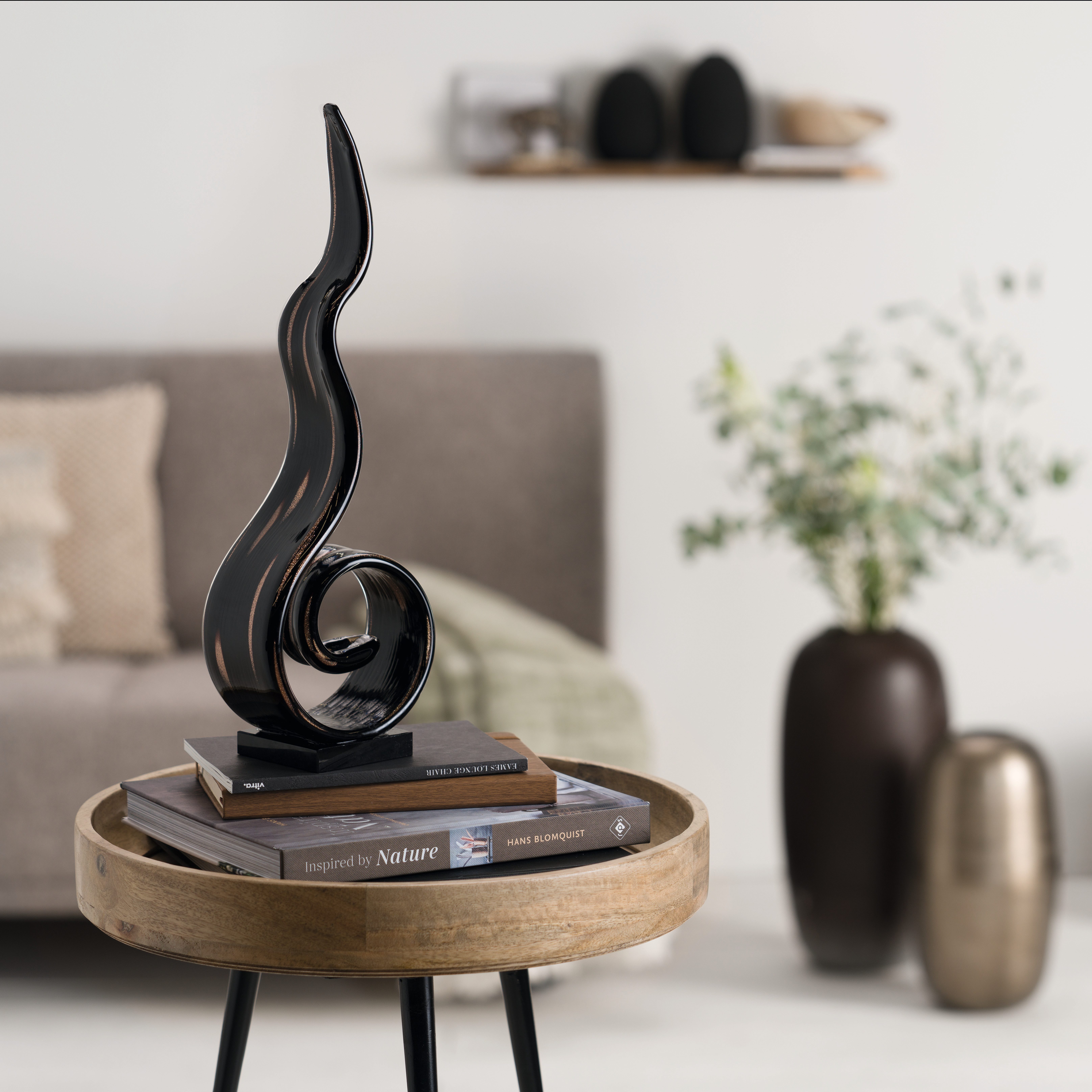 LEONARDO Dekofigur CASOLARE 40 cm schwarz (1 St) günstig online kaufen