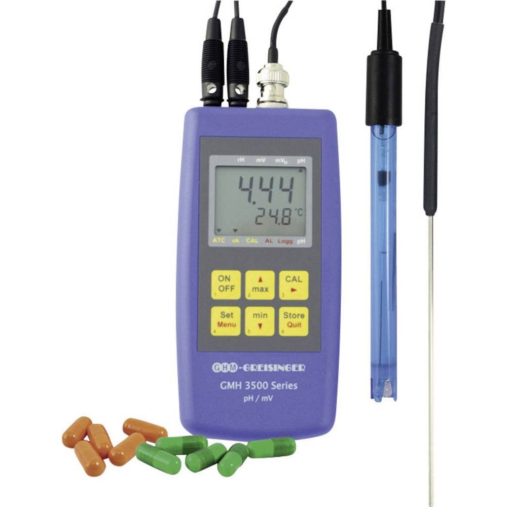 Greisinger Wasserzähler Wasserdichtes pH-/Redox-/Temperatur-Messgerät mit